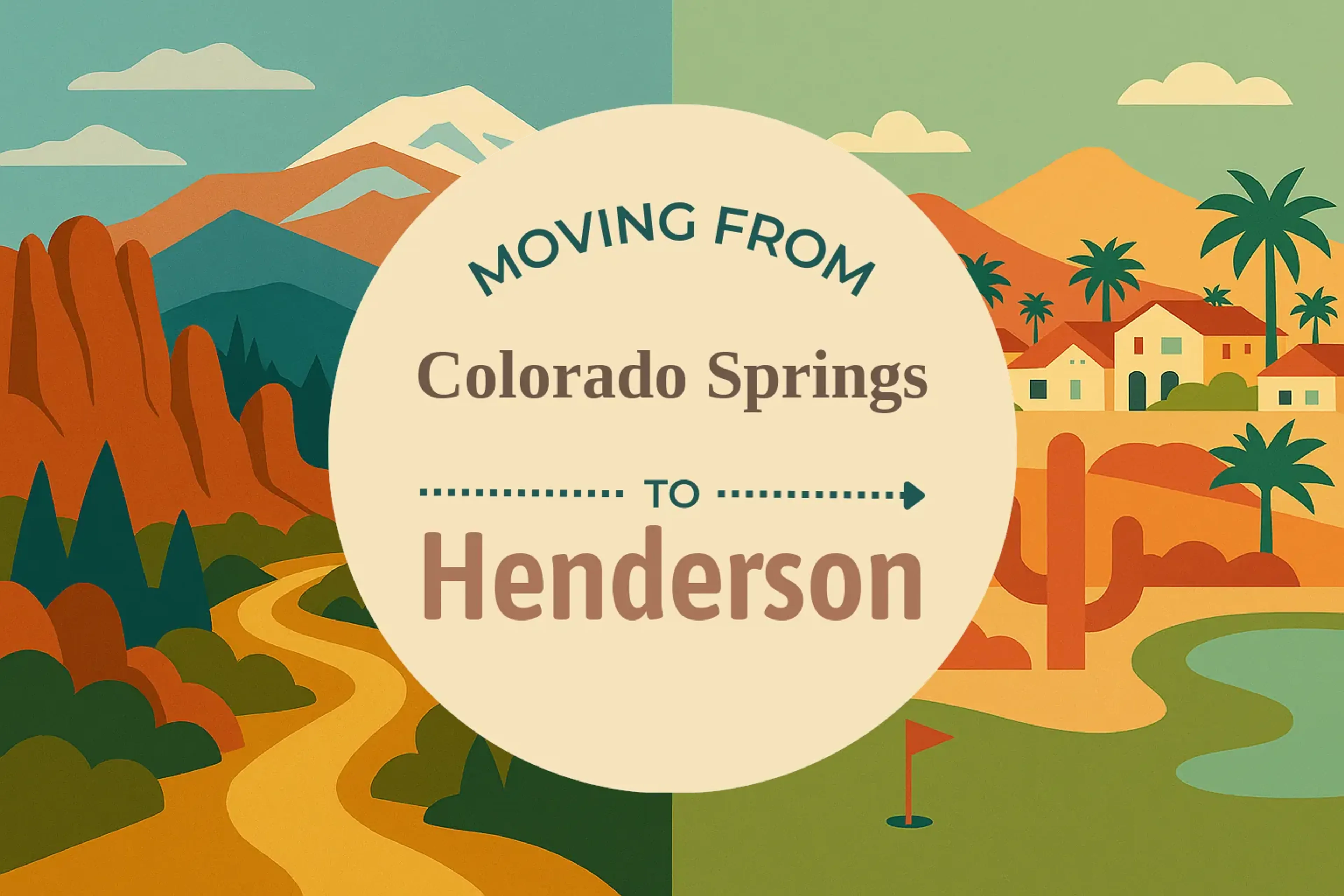 Side-by-side comparison of Colorado Springs to Henderson moving companies