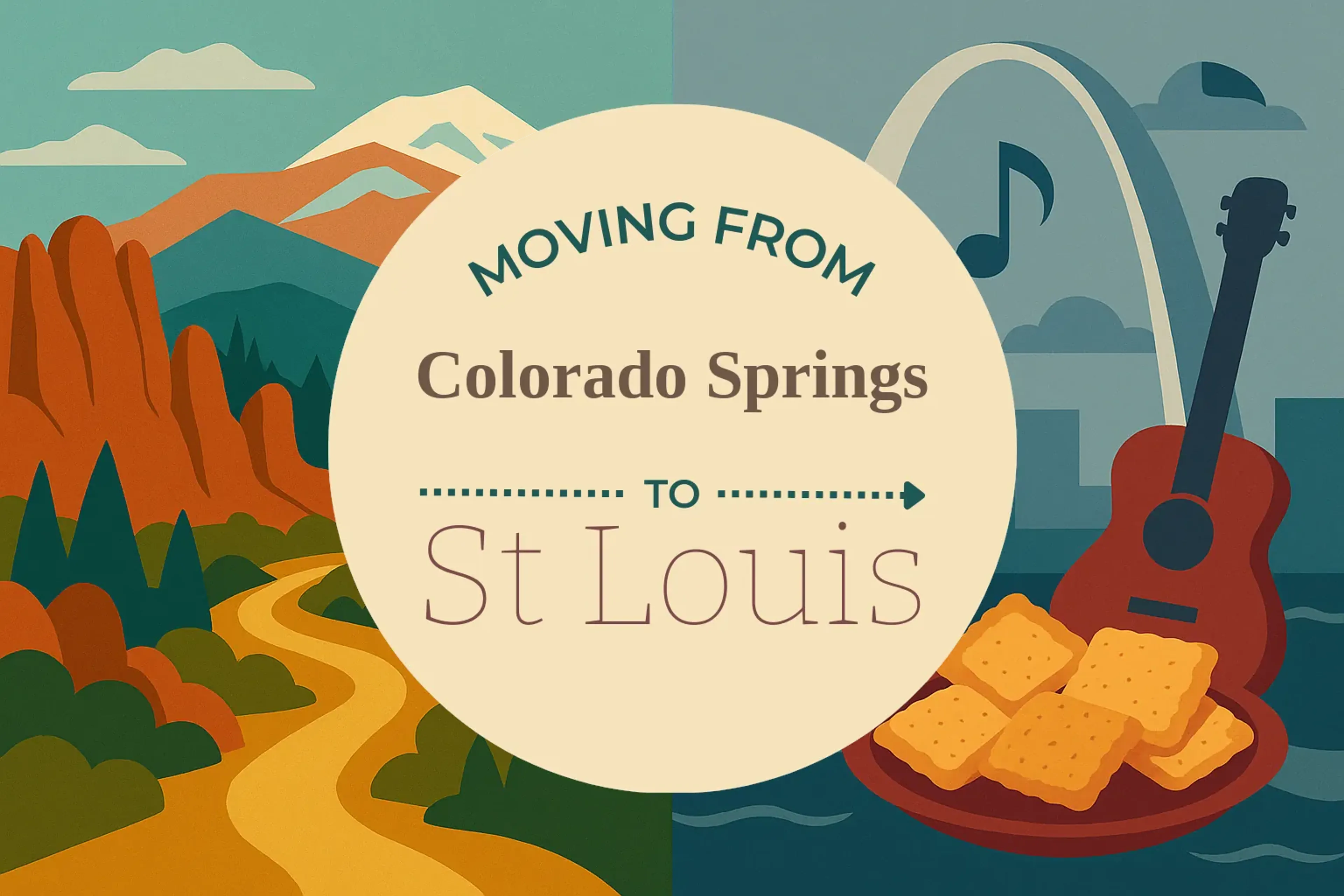 Side-by-side comparison of Colorado Springs to St. Louis moving companies