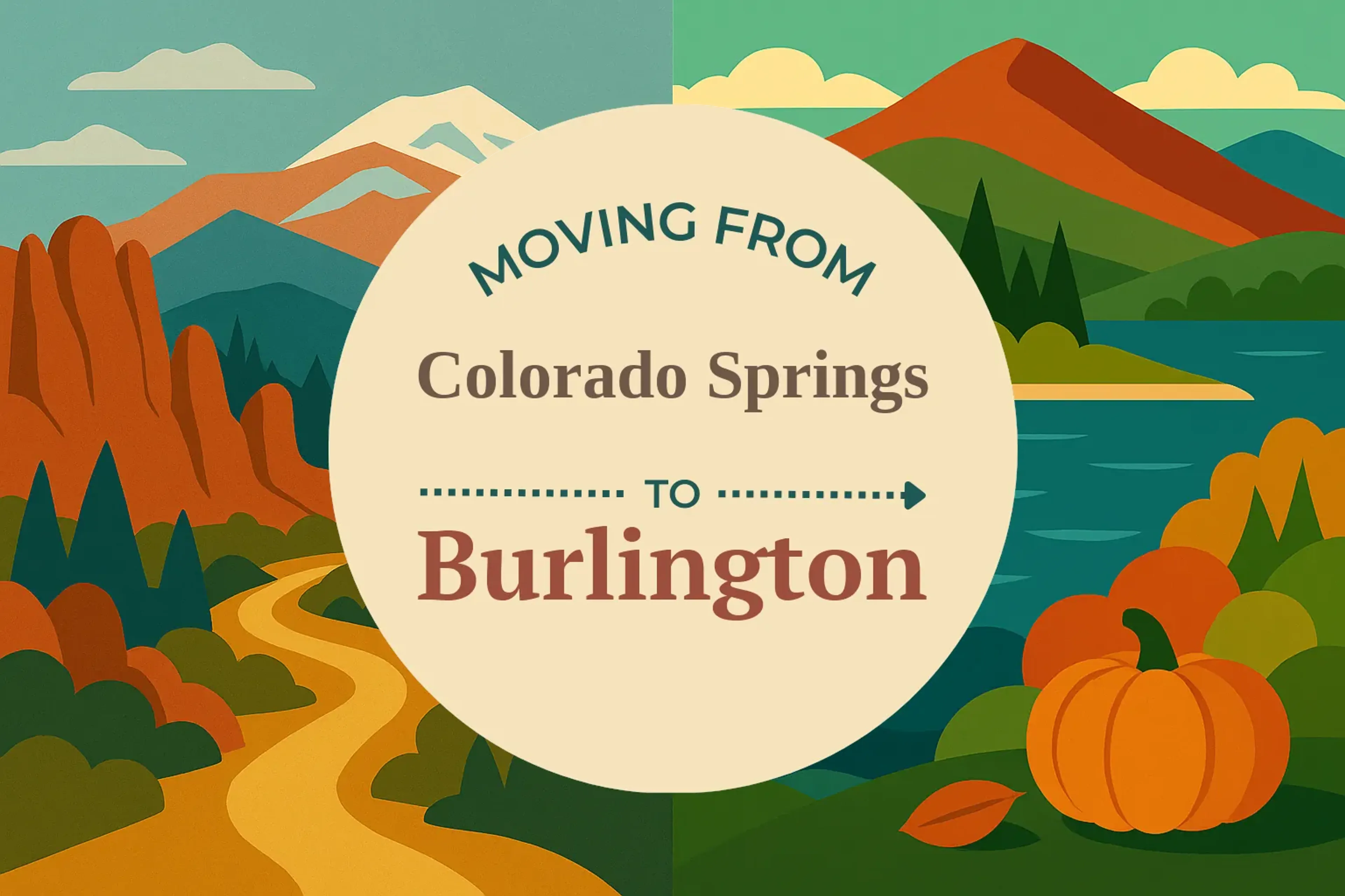 Side-by-side comparison of Colorado Springs to Burlington moving companies