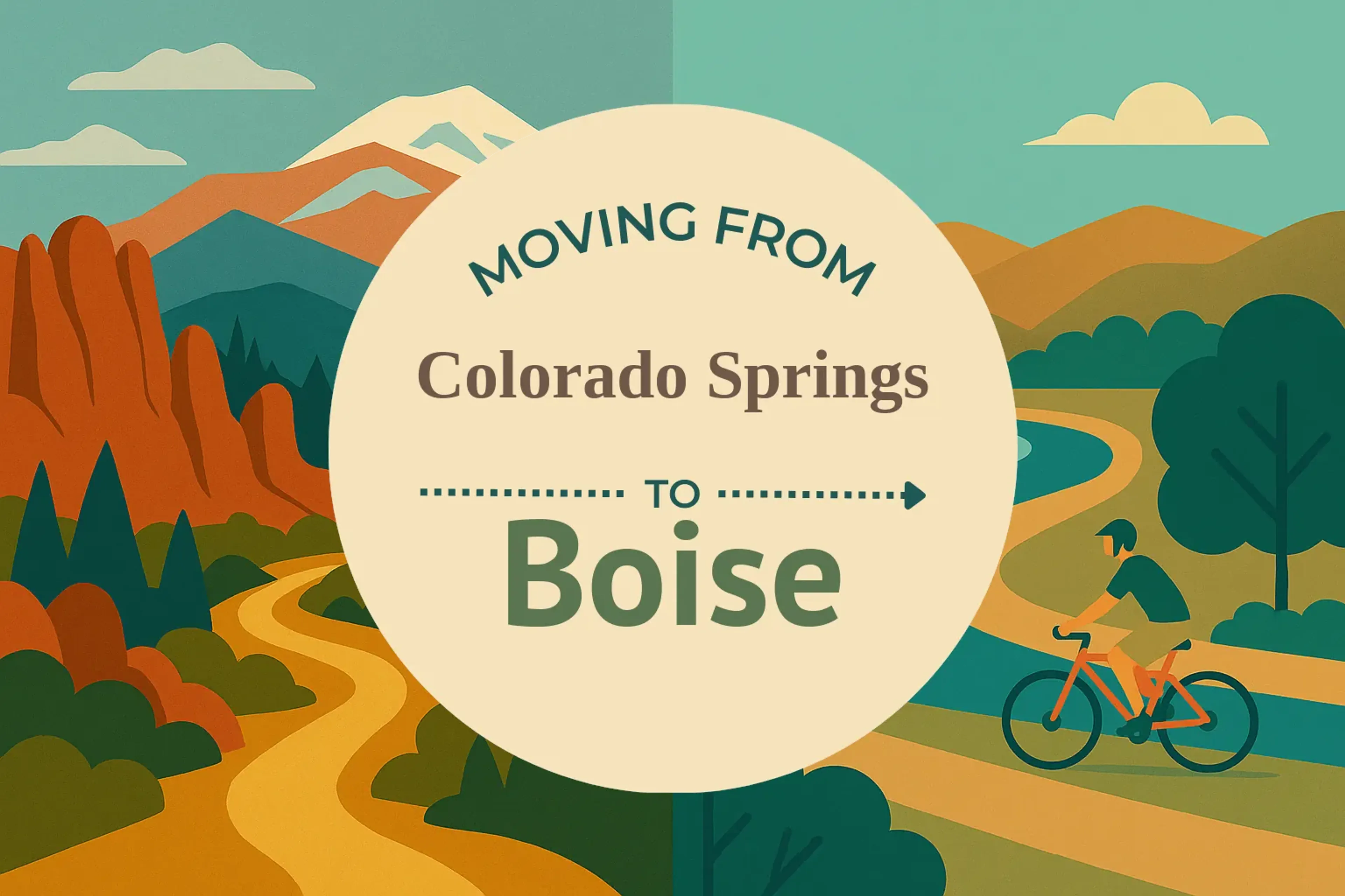 Side-by-side comparison of Colorado Springs to Boise moving companies