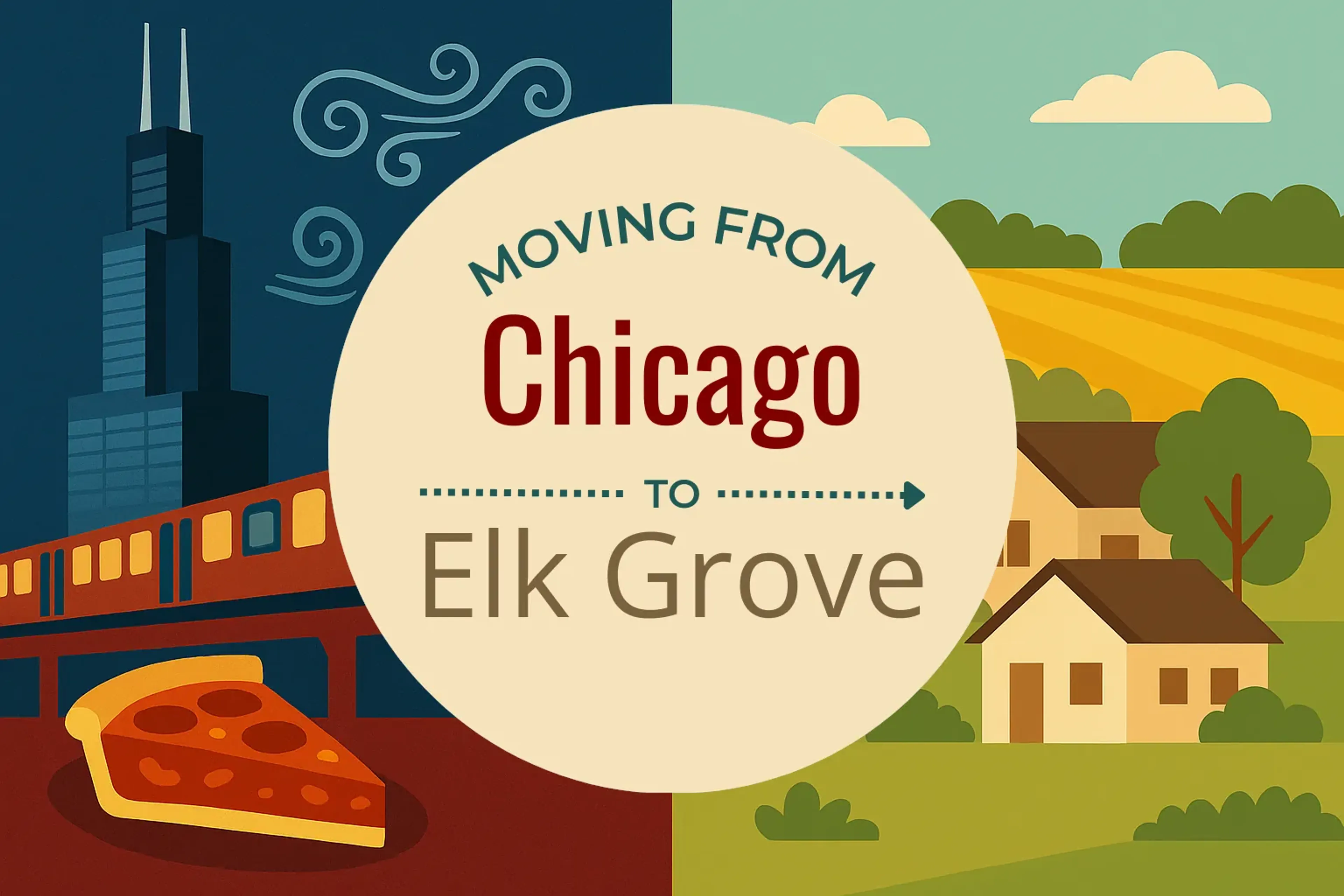 Side-by-side comparison of Chicago to Elk Grove moving companies