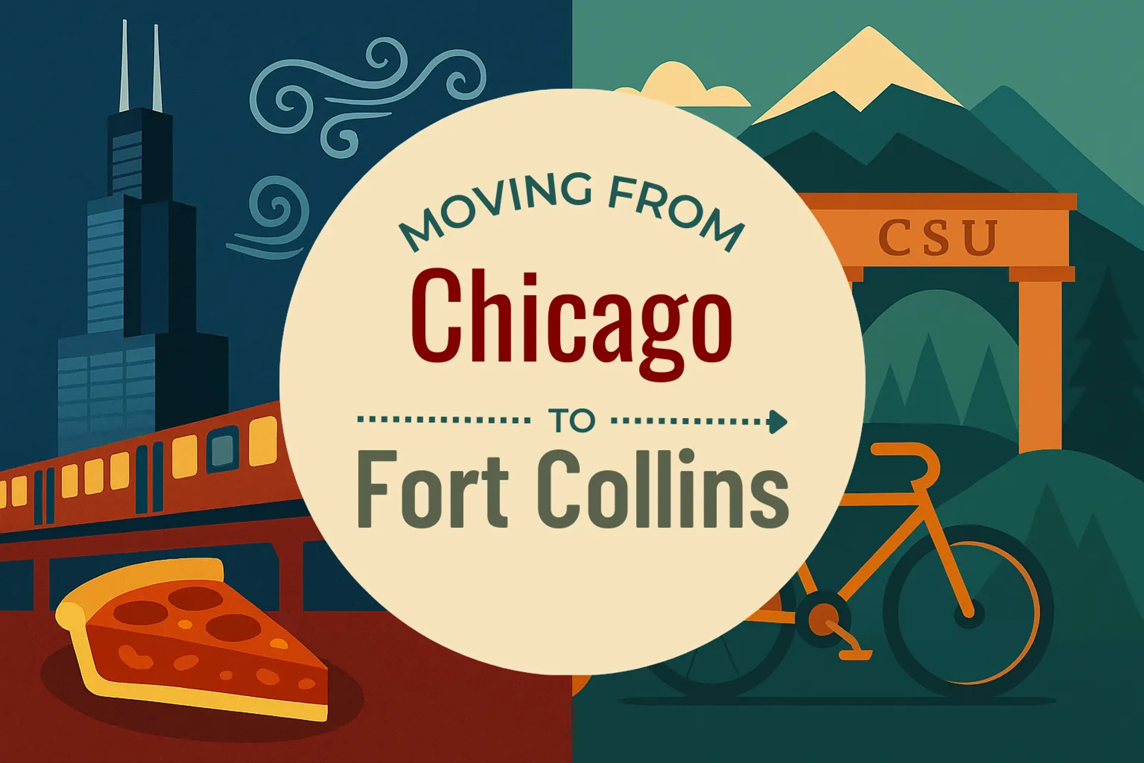 Side-by-side comparison of Chicago to Fort Collins moving companies