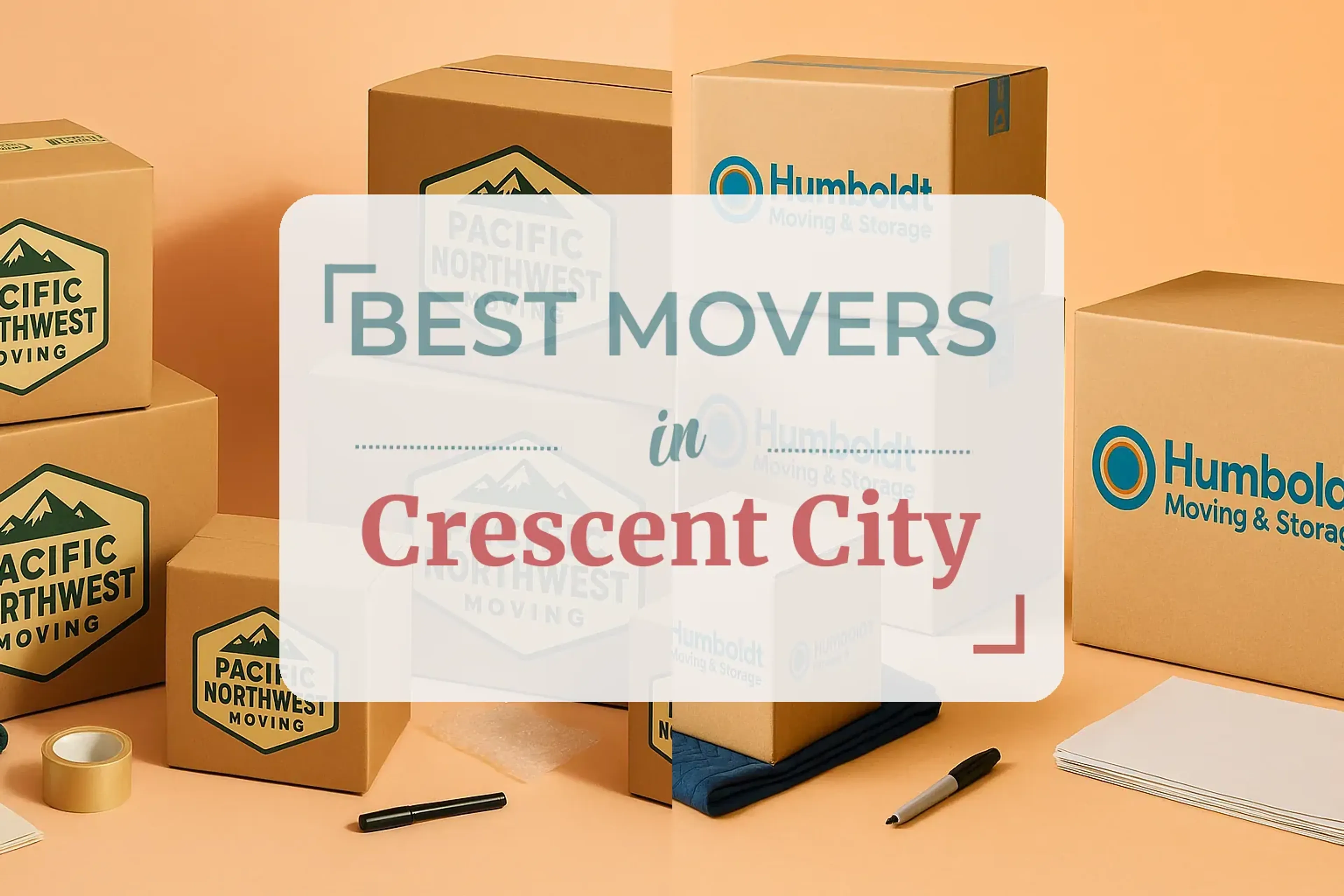 Side-by-side comparison of Crescent City moving companies