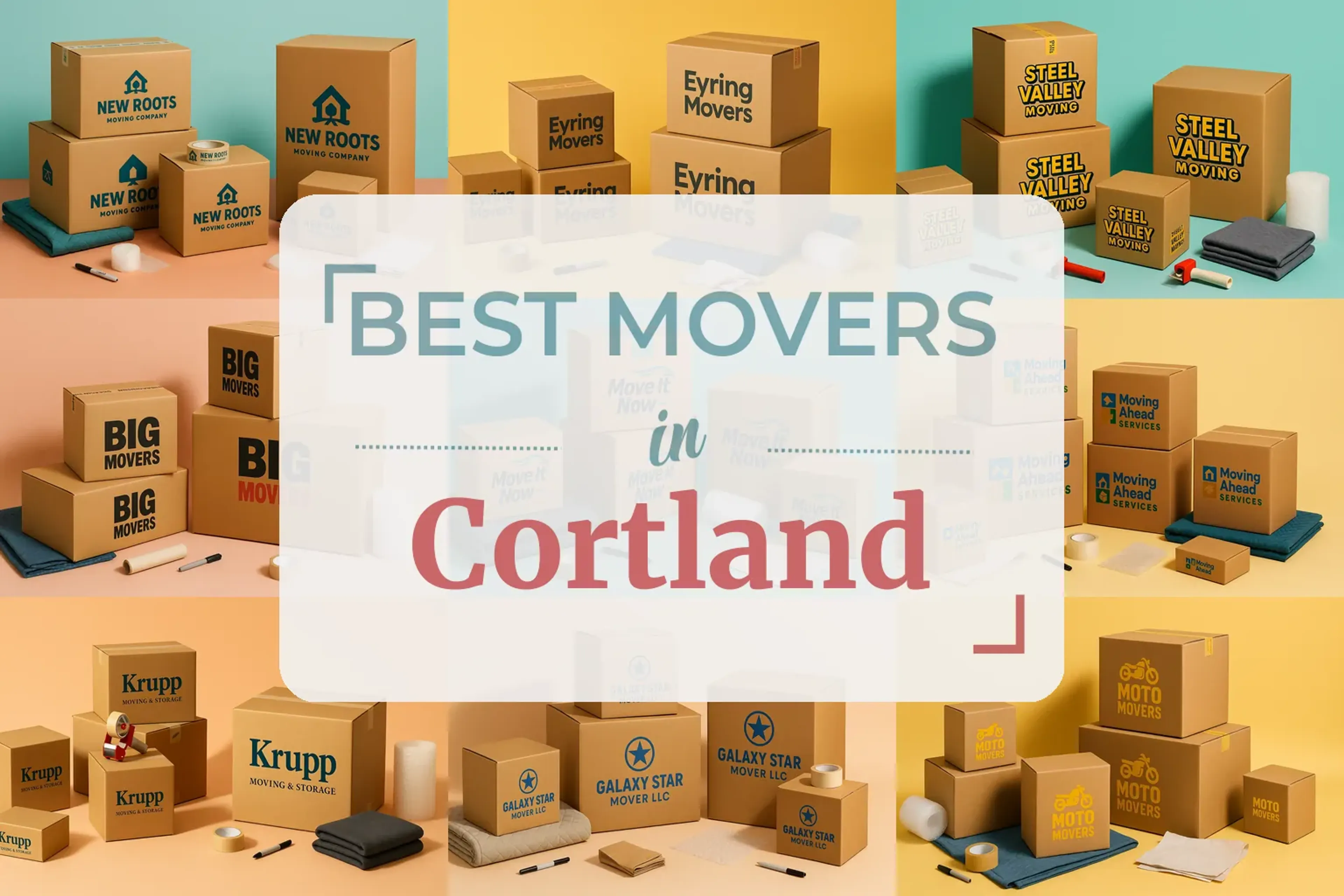 Side-by-side comparison of Cortland moving companies