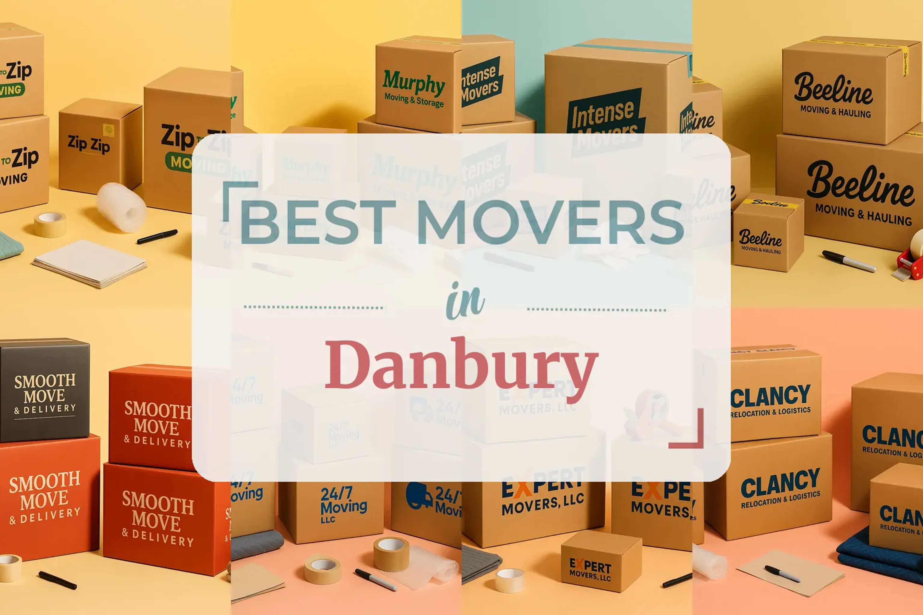 Side-by-side comparison of Danbury moving companies