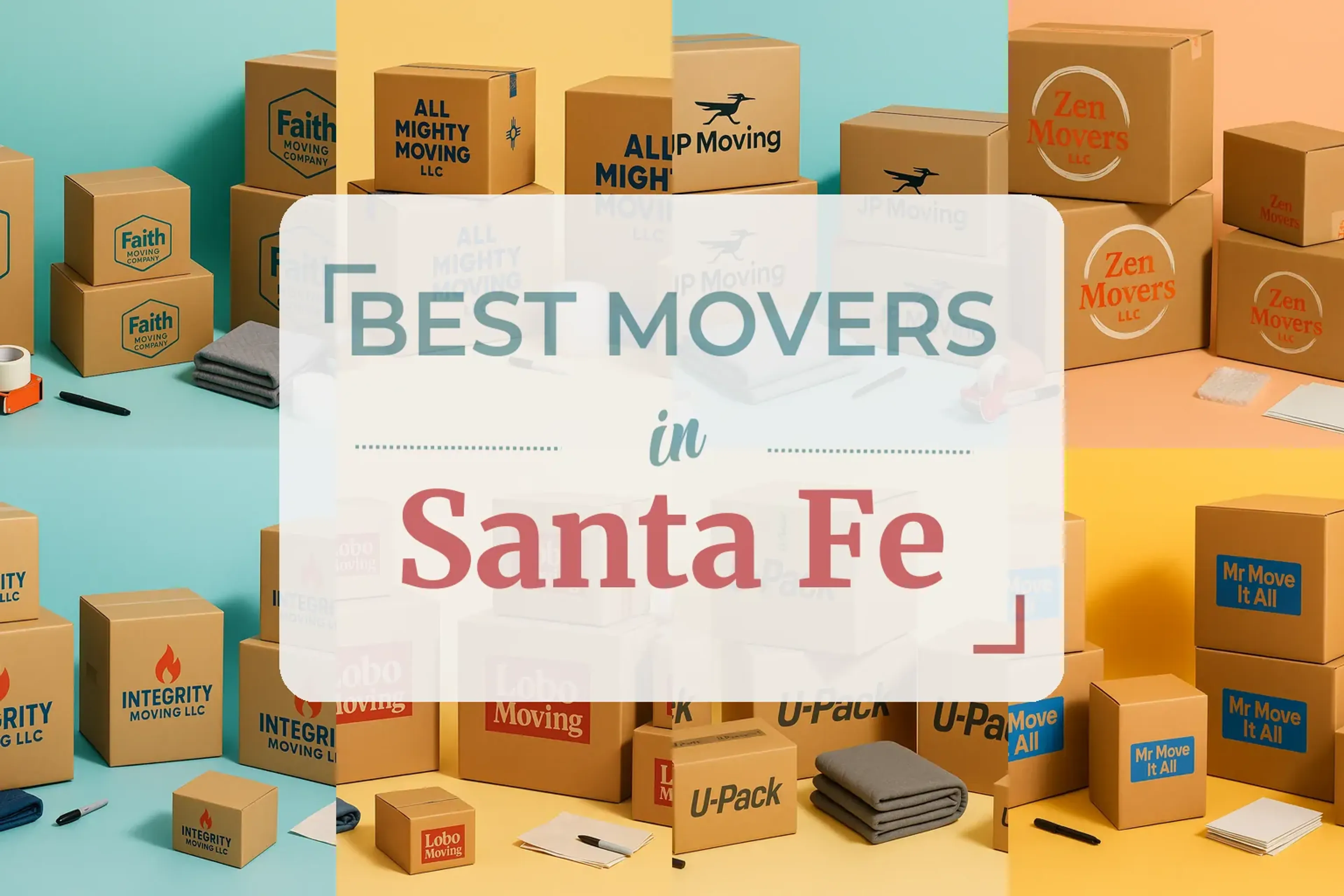 Side-by-side comparison of Santa Fe moving companies