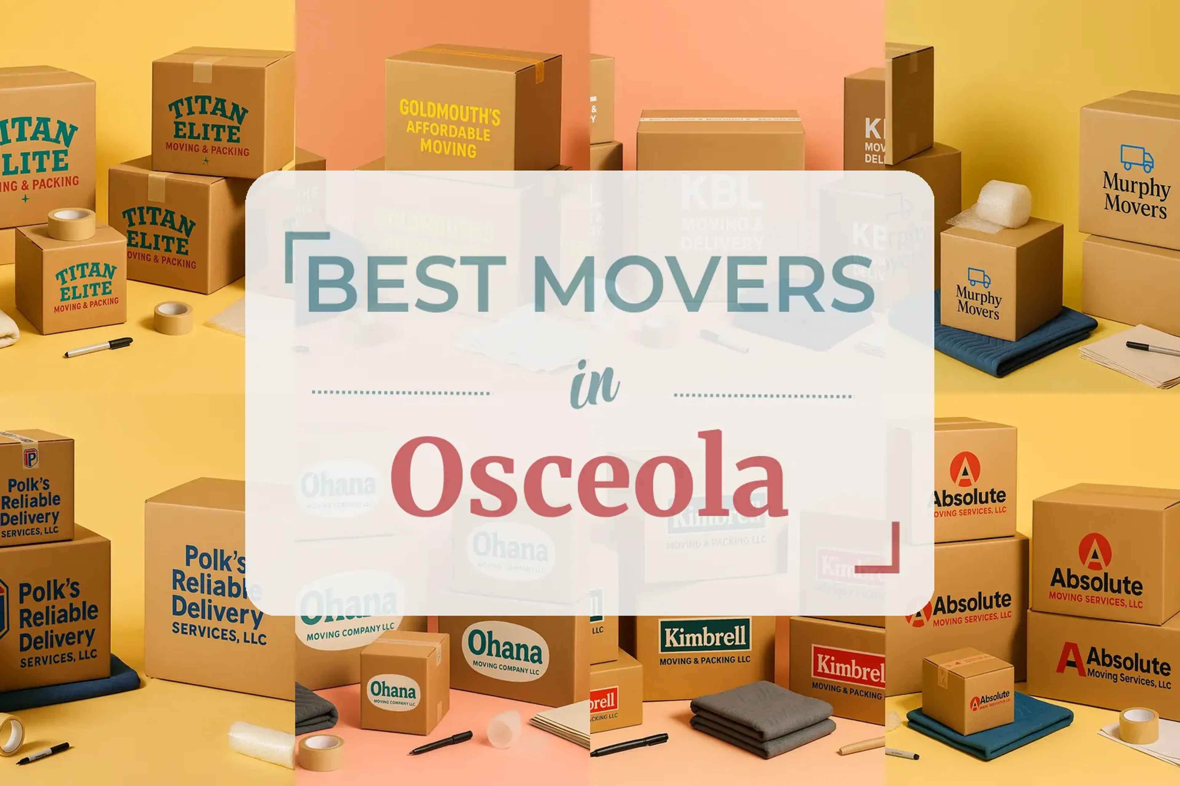 Side-by-side comparison of Osceola moving companies