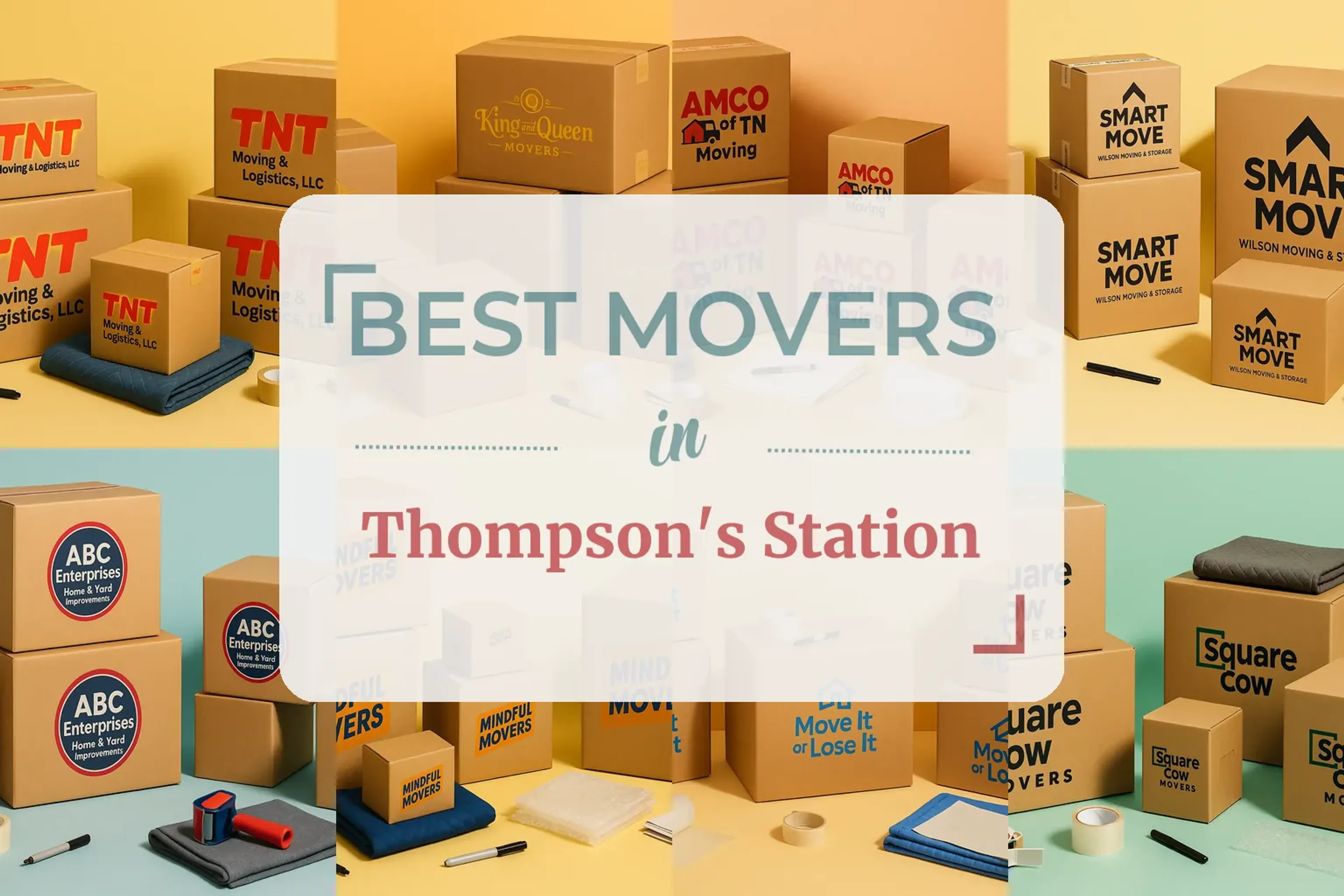 Side-by-side comparison of Thompson's Station moving companies