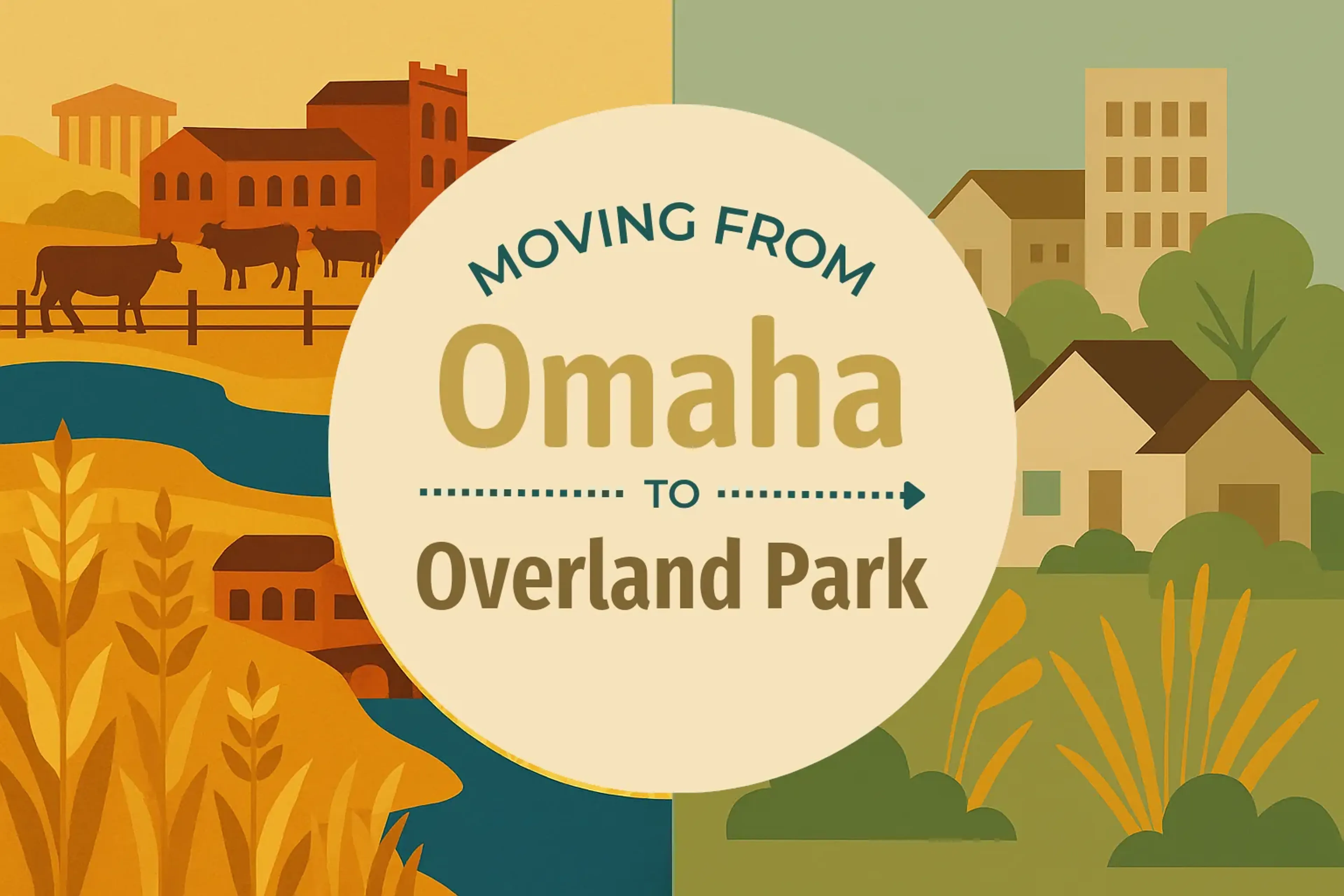 Side-by-side comparison of Omaha to Overland Park moving companies