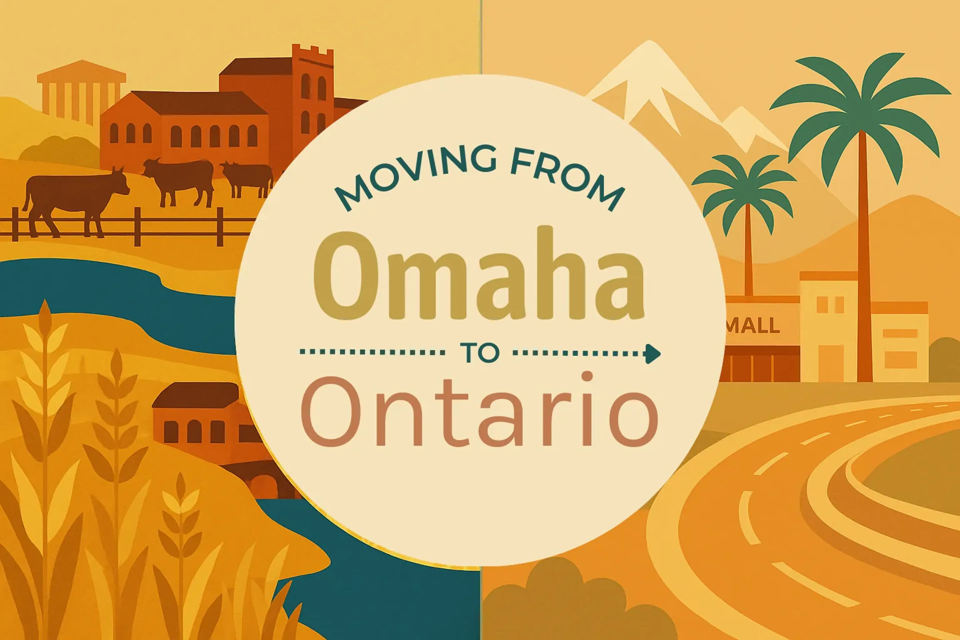 Side-by-side comparison of Omaha to Ontario moving companies