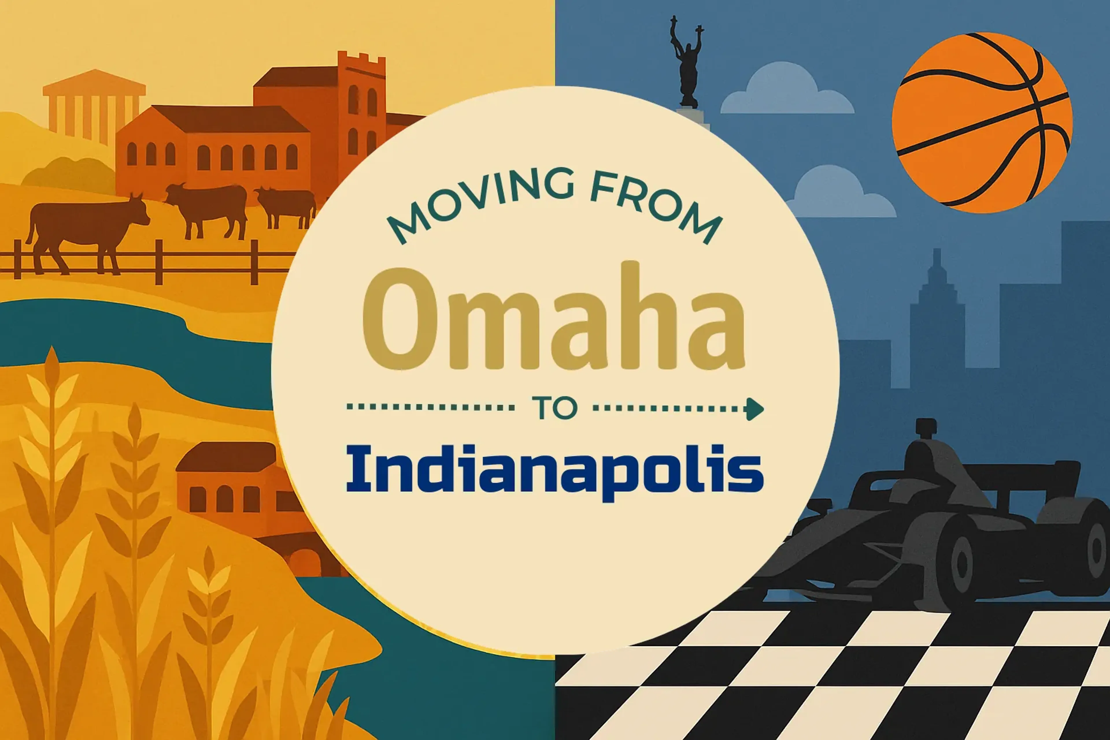 Side-by-side comparison of Omaha to Indianapolis moving companies