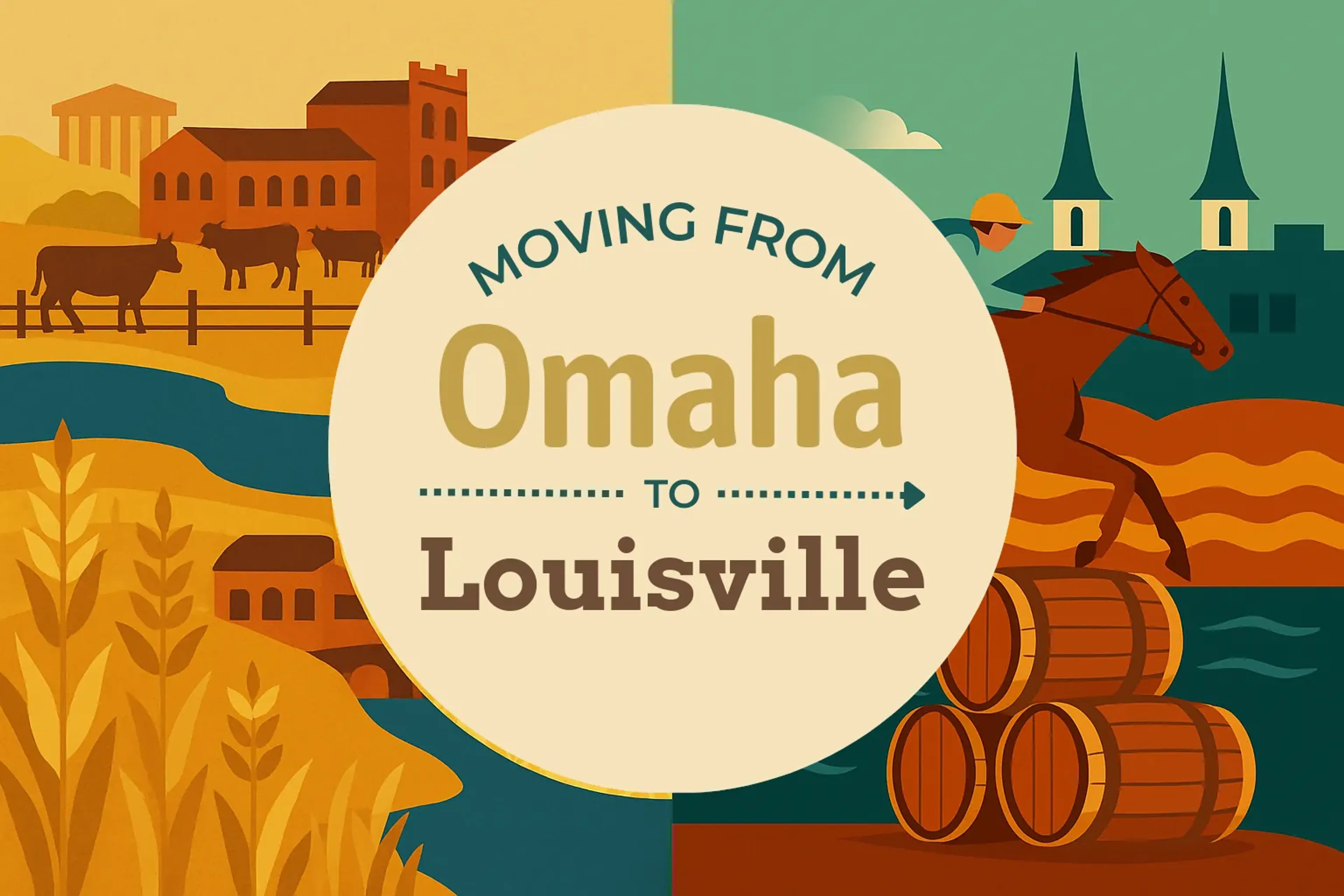 Side-by-side comparison of Omaha to Louisville moving companies
