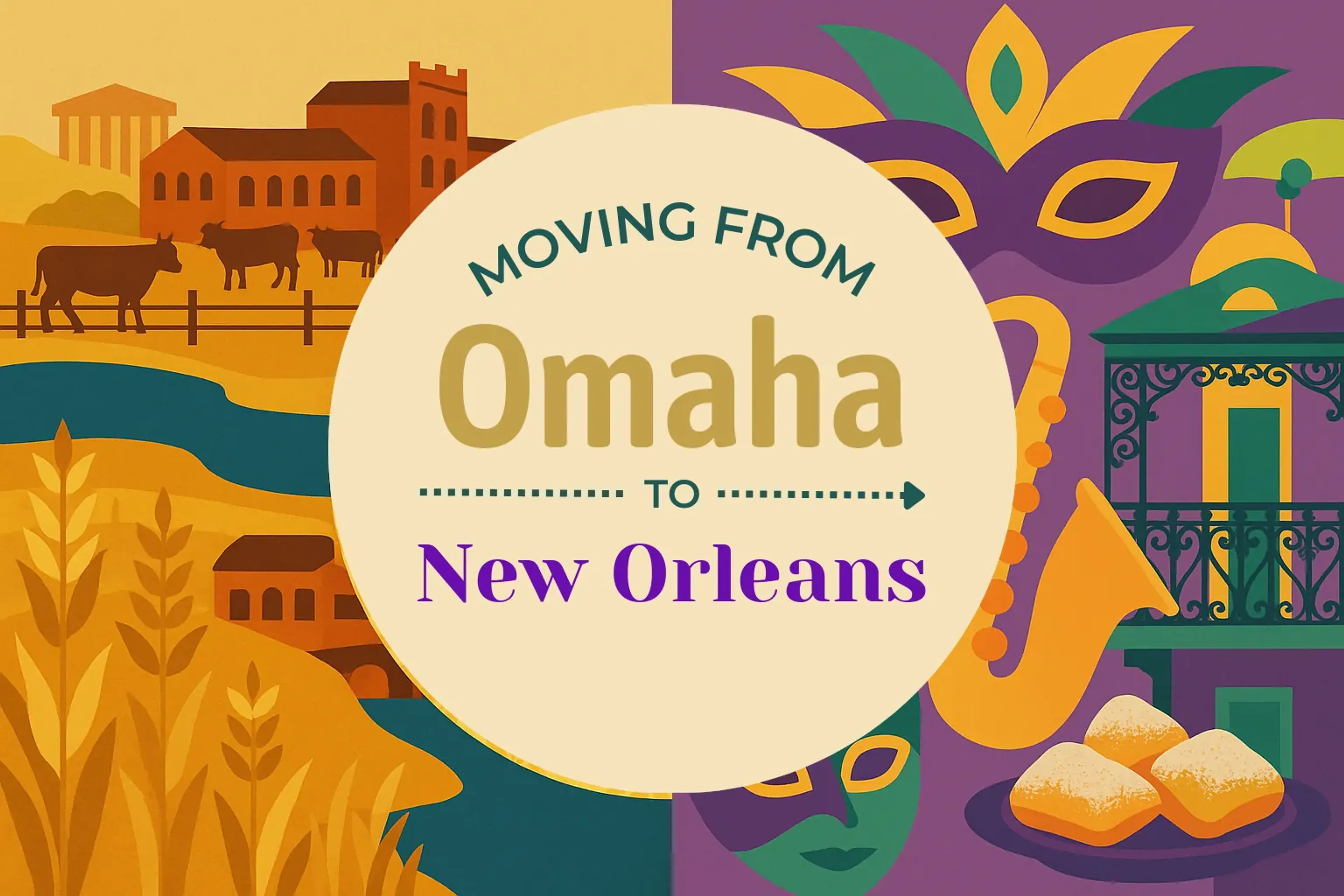 Side-by-side comparison of Omaha to New Orleans moving companies