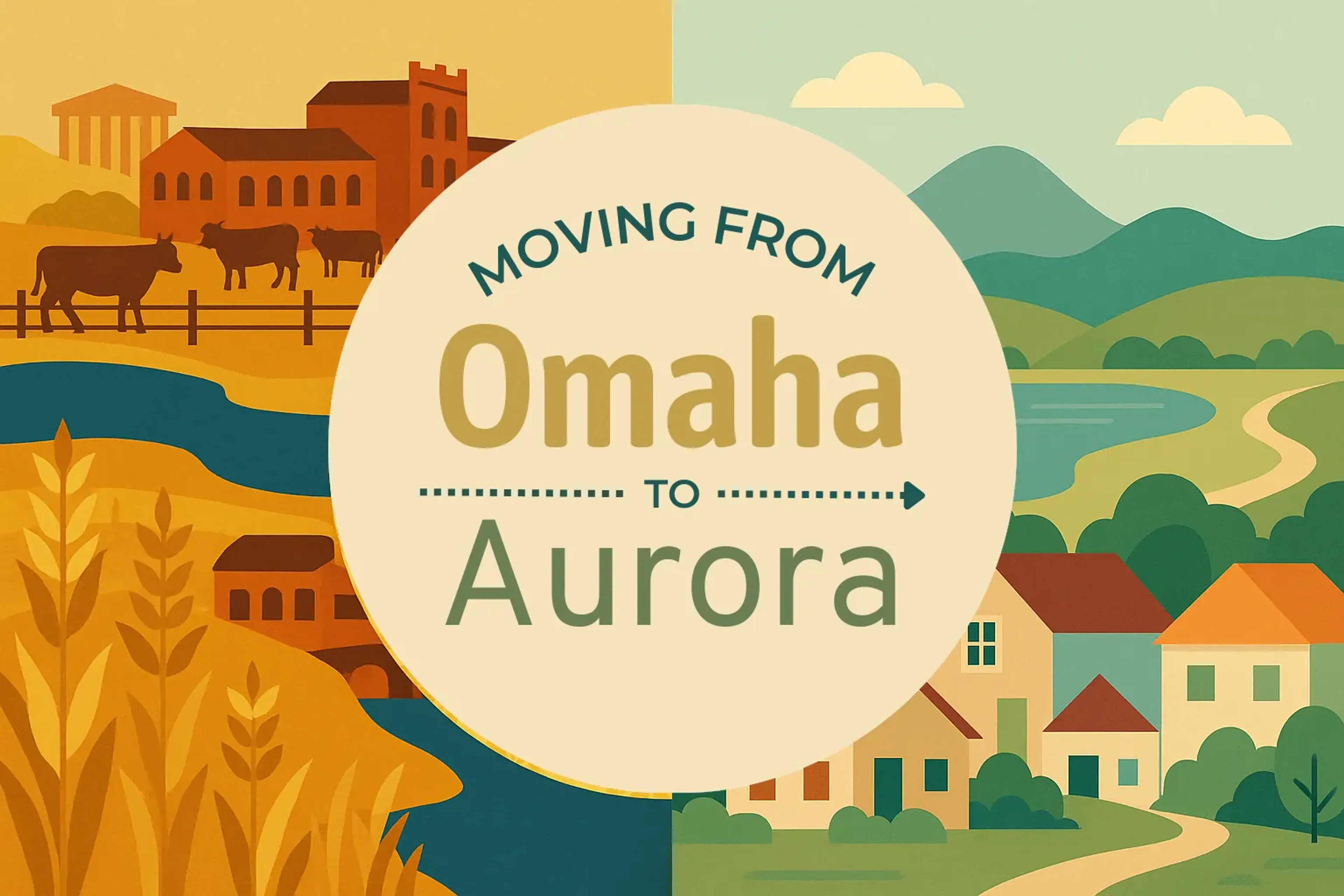 Side-by-side comparison of Omaha to Aurora moving companies