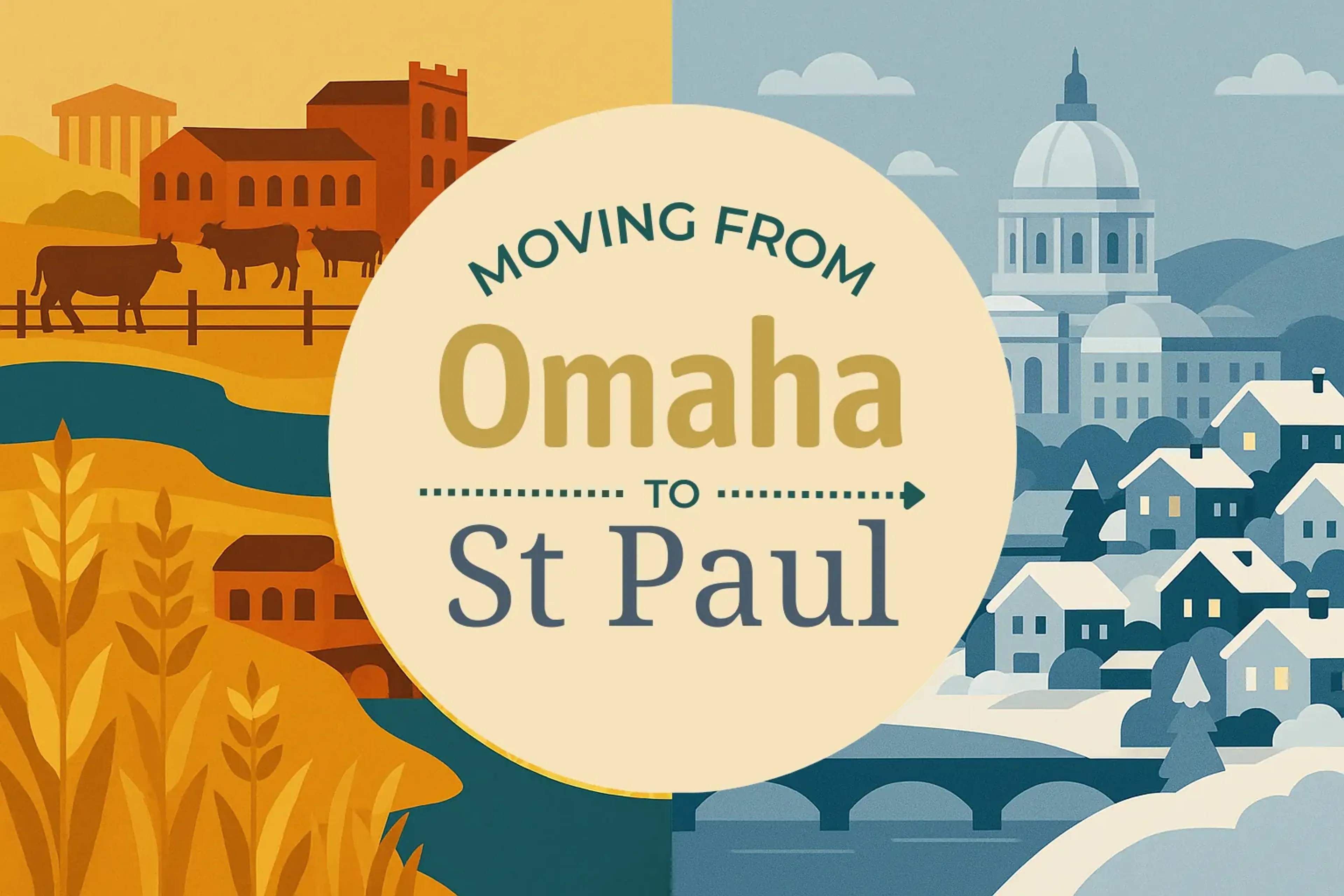 Side-by-side comparison of Omaha to St. Paul moving companies