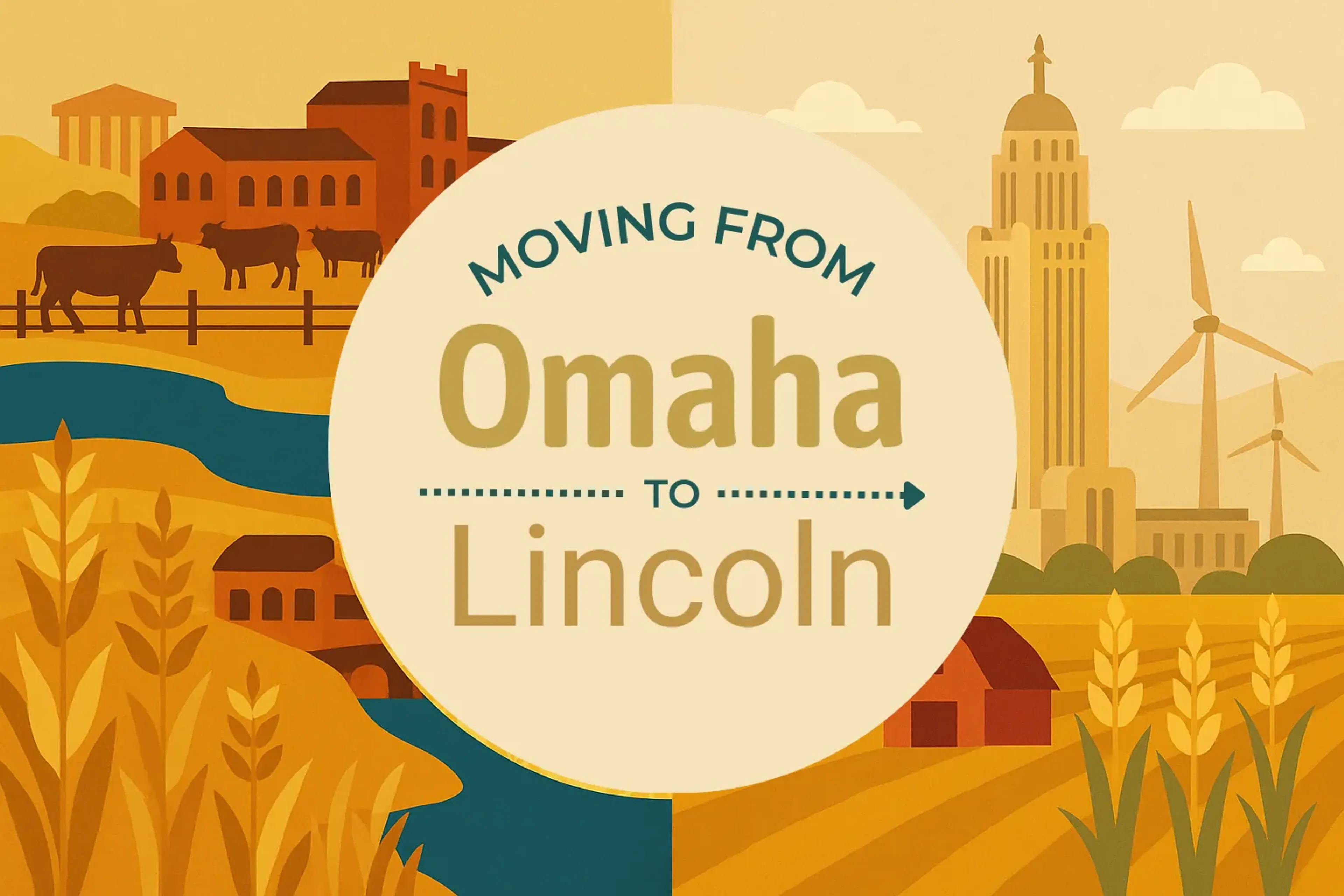 Side-by-side comparison of Omaha to Lincoln moving companies