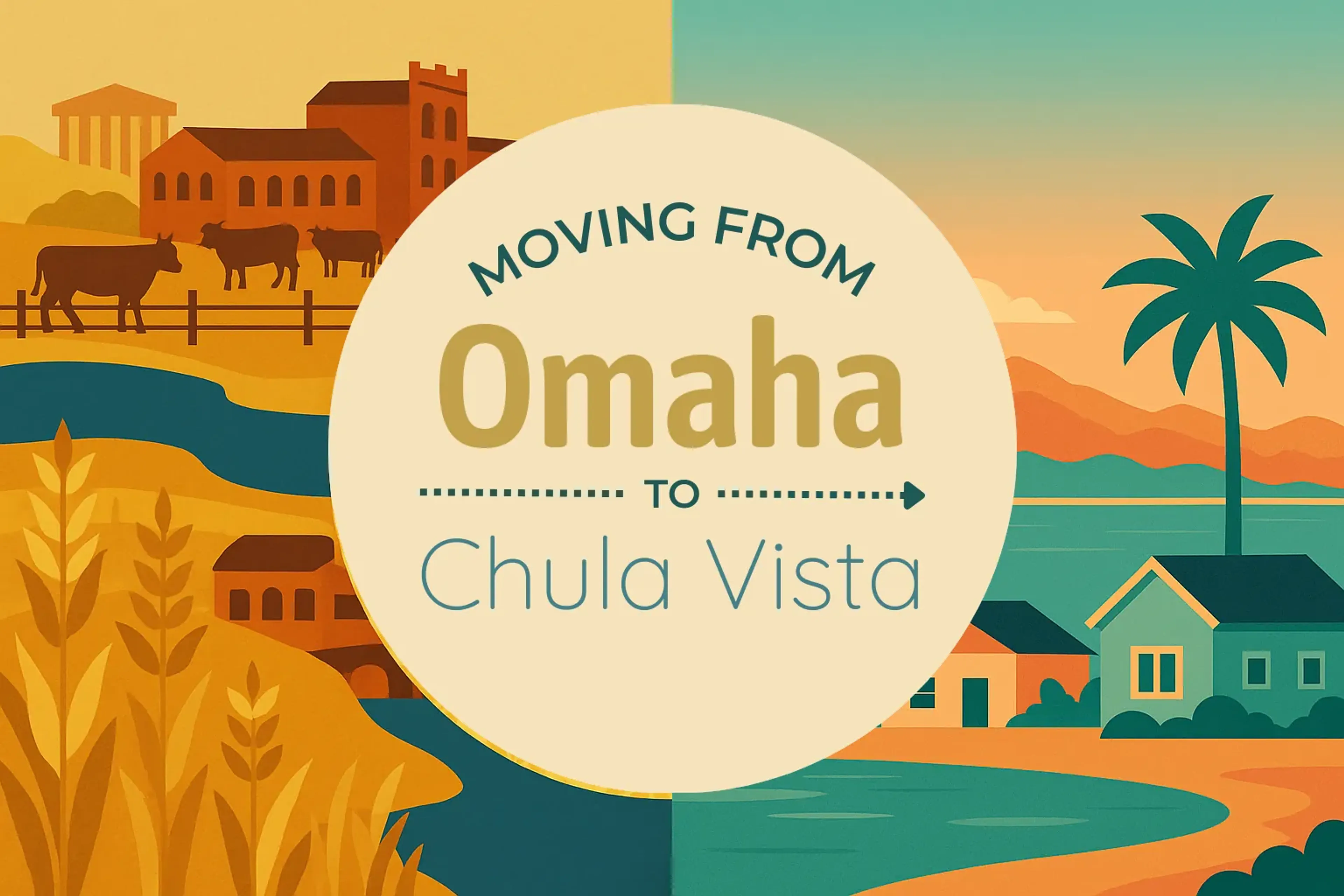 Side-by-side comparison of Omaha to Chula Vista moving companies