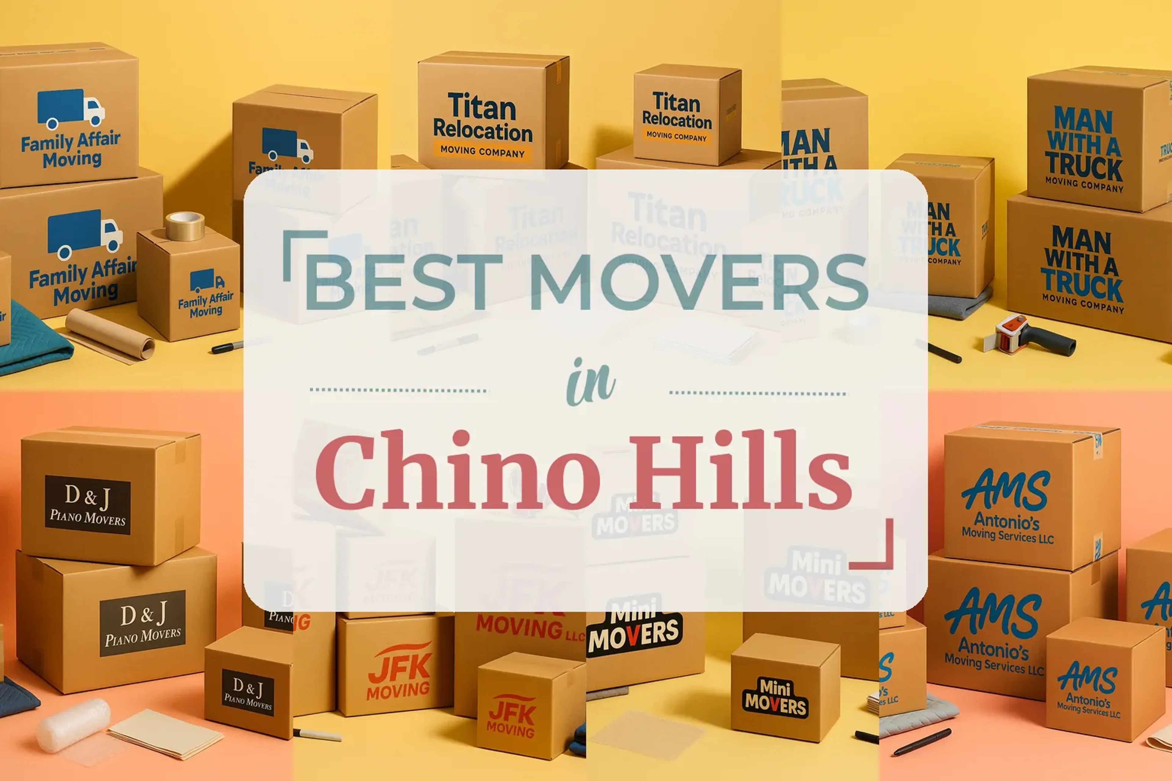 Side-by-side comparison of Chino Hills moving companies