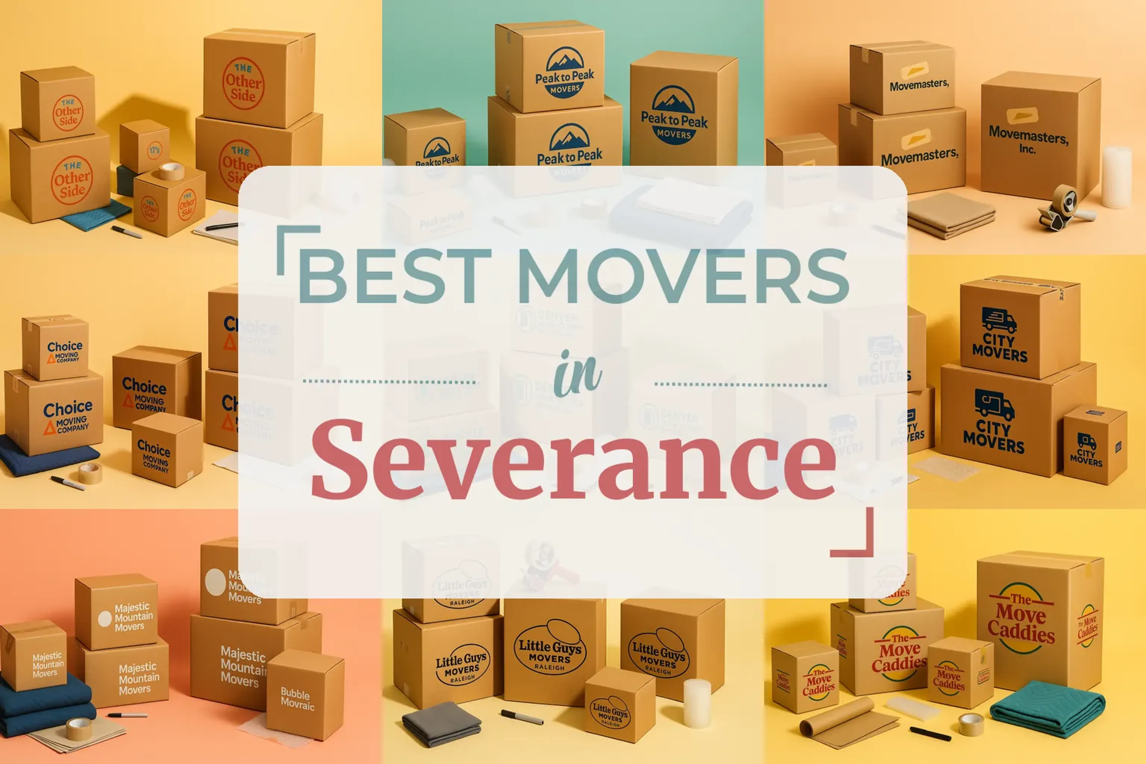 Side-by-side comparison of Severance moving companies