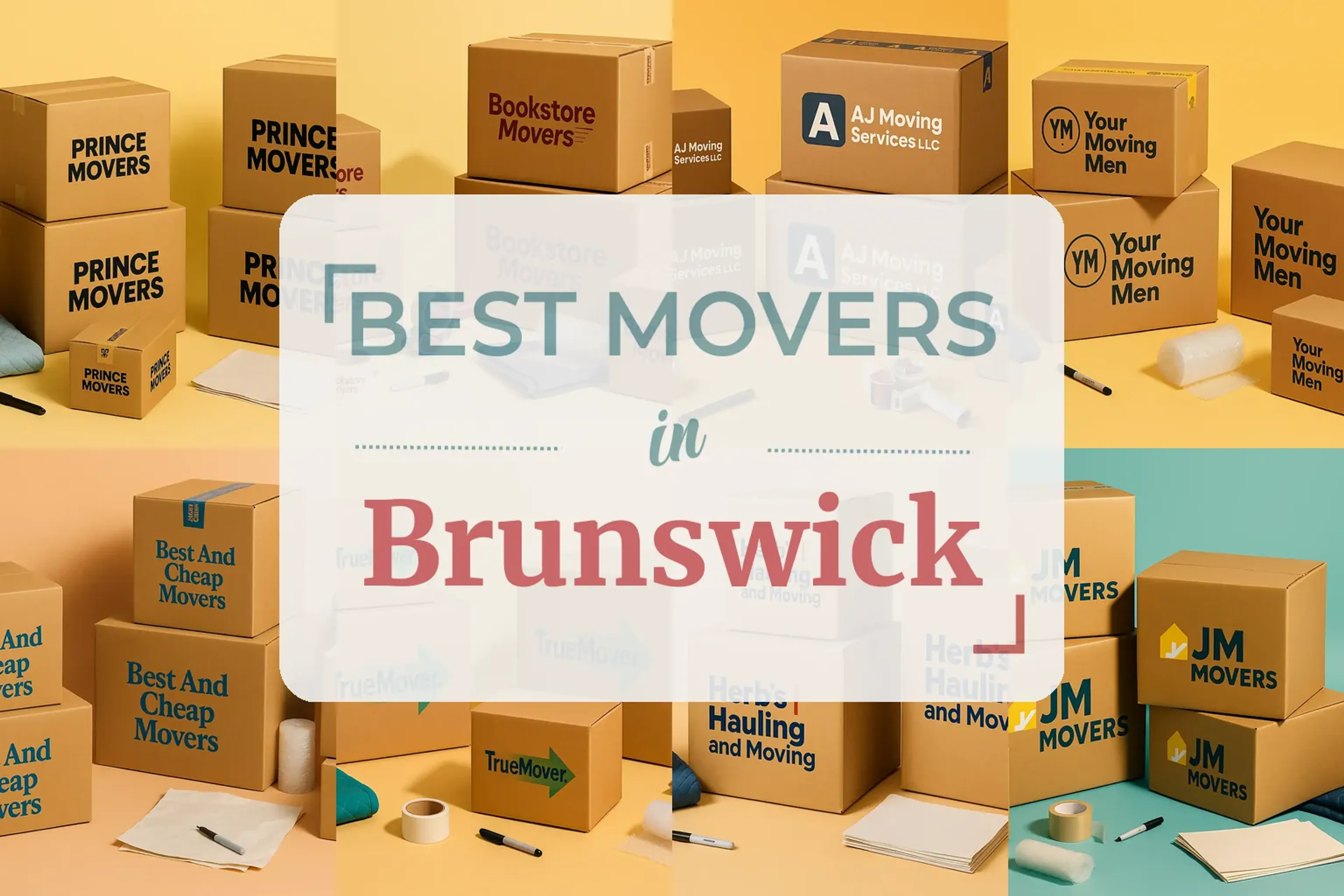 Side-by-side comparison of Brunswick moving companies