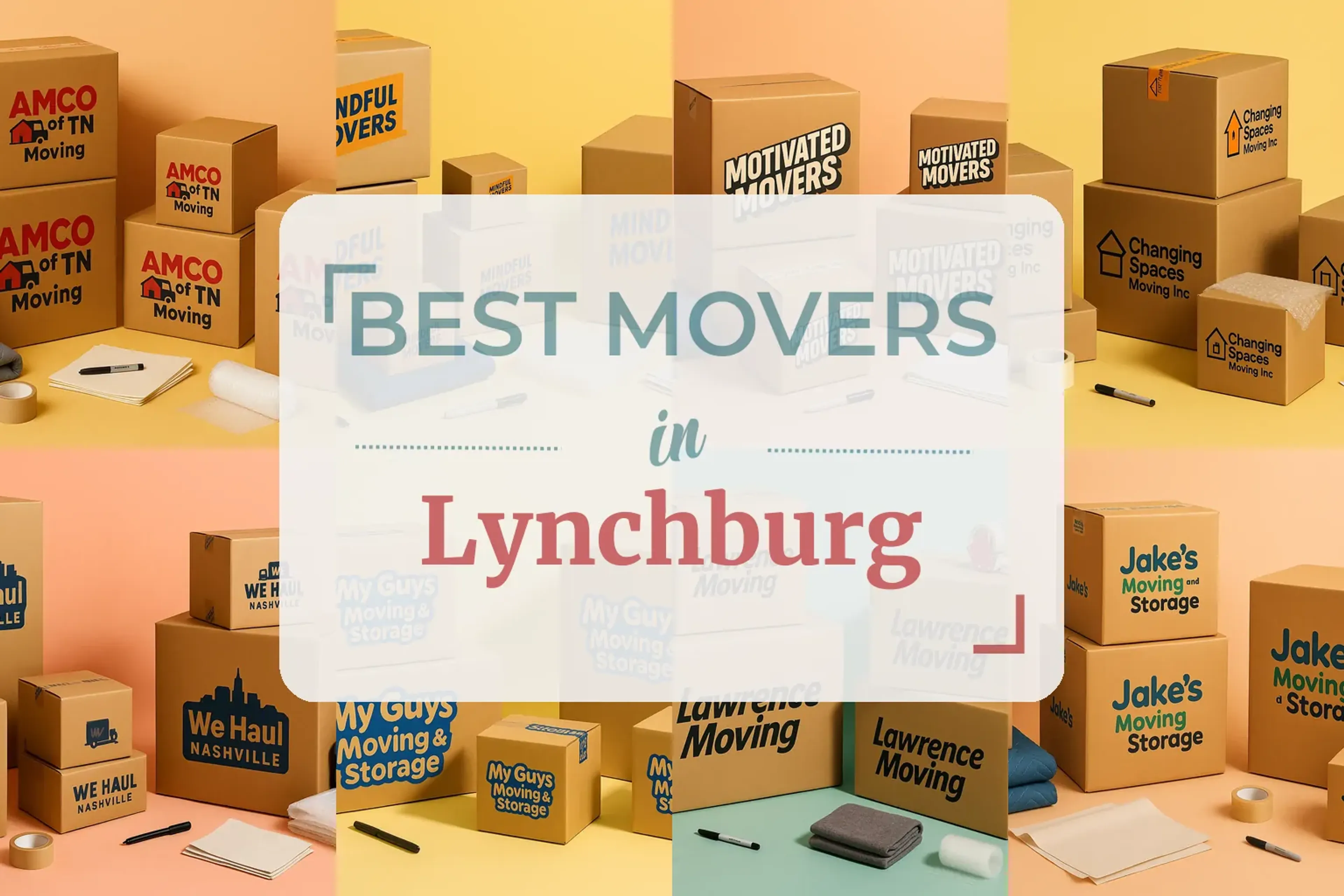 Side-by-side comparison of Lynchburg moving companies