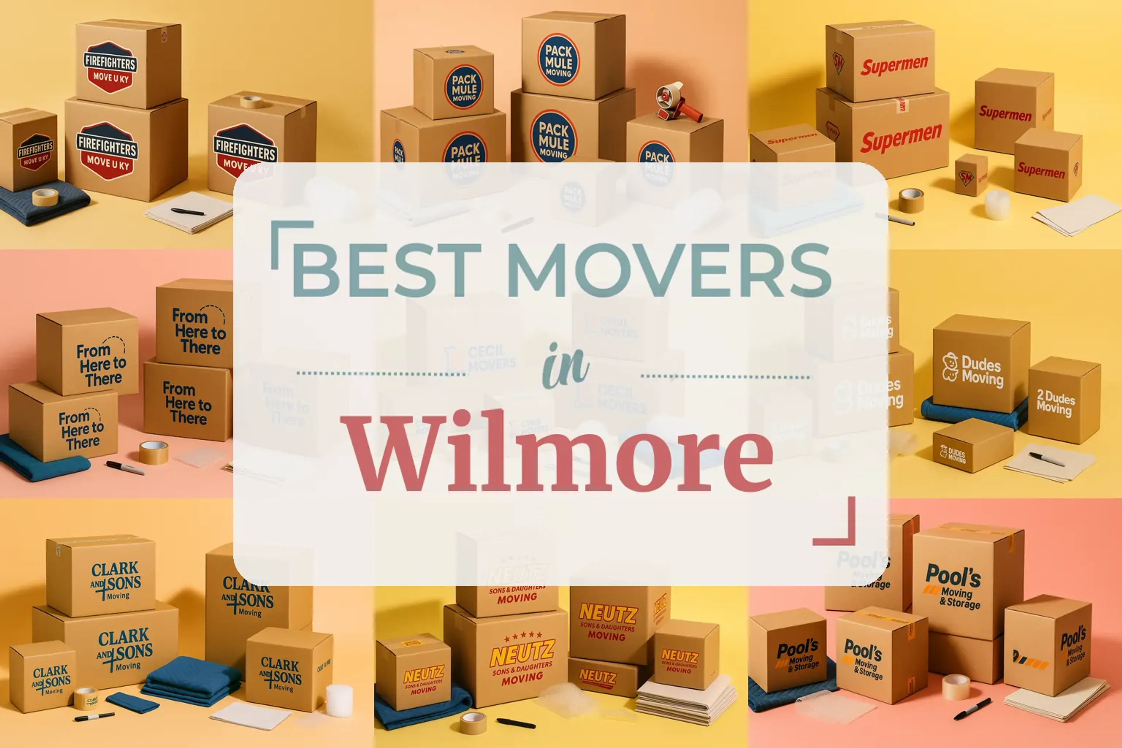 Side-by-side comparison of Wilmore moving companies