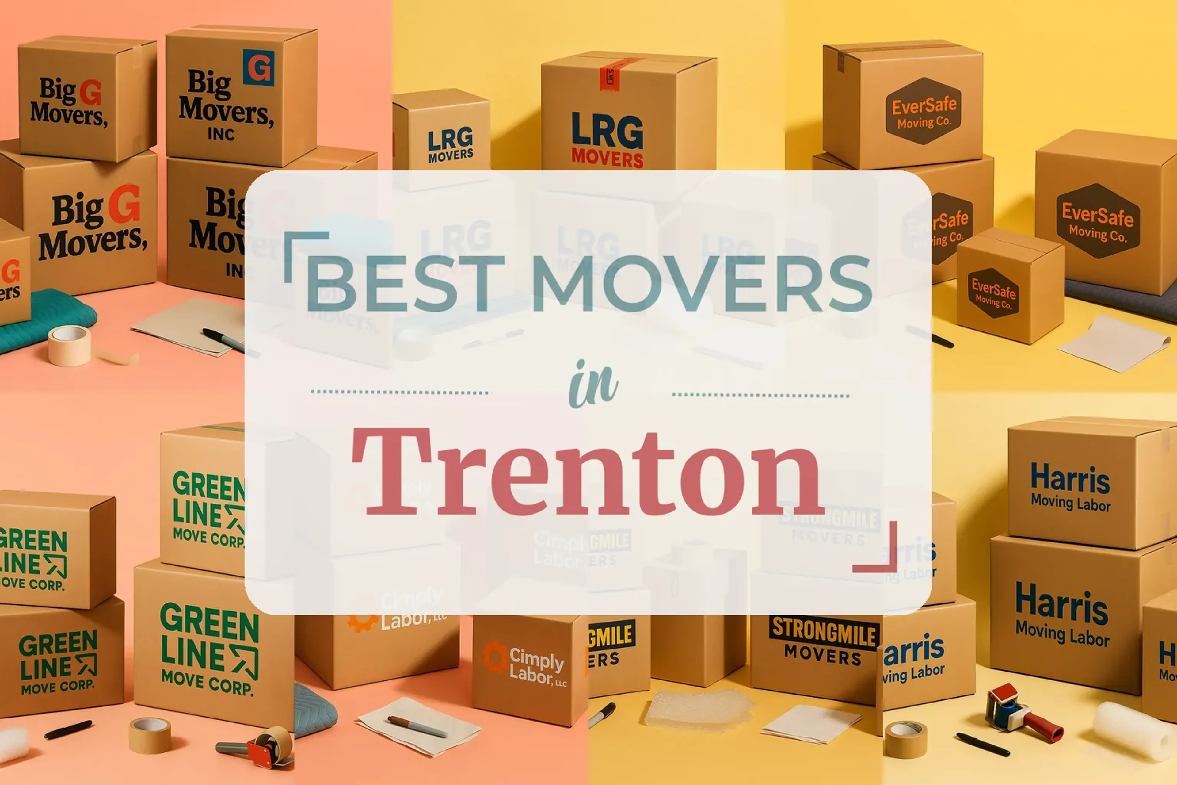 Side-by-side comparison of Trenton moving companies