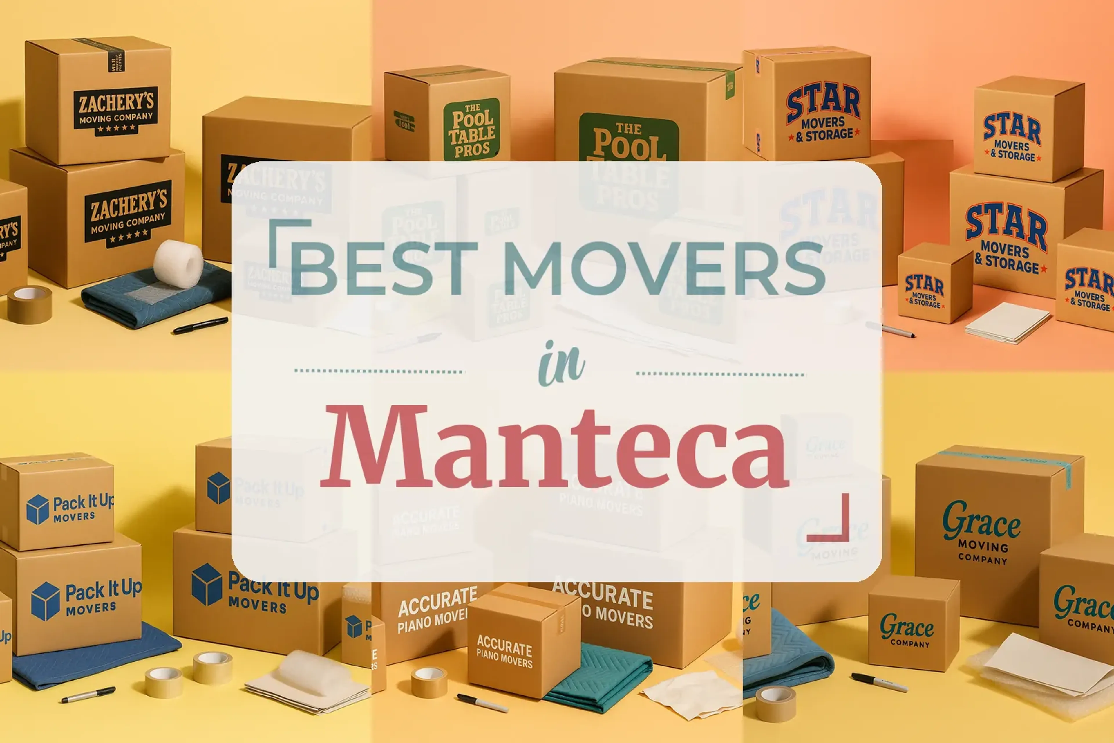 Side-by-side comparison of Manteca moving companies