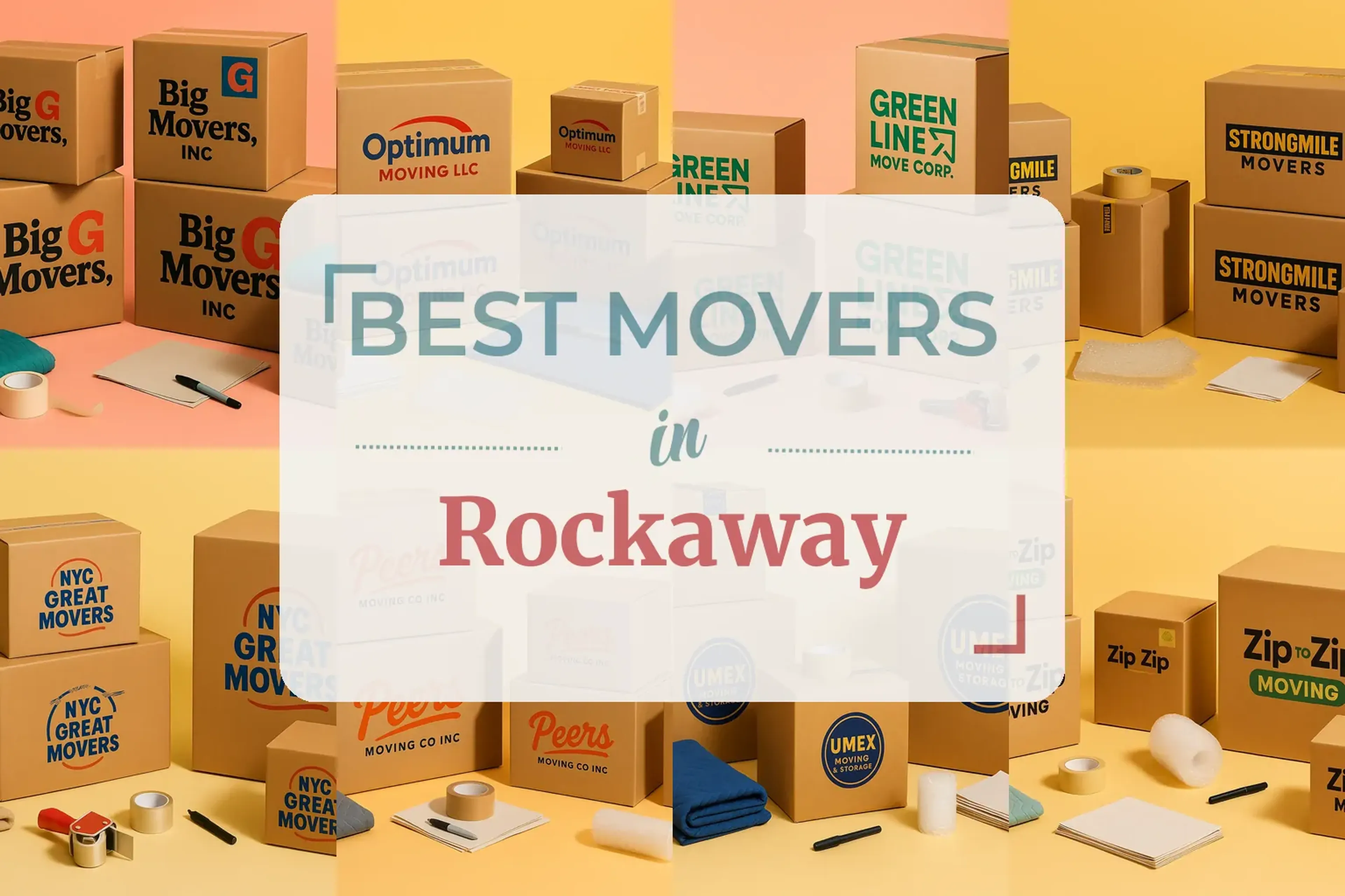 Side-by-side comparison of Rockaway moving companies