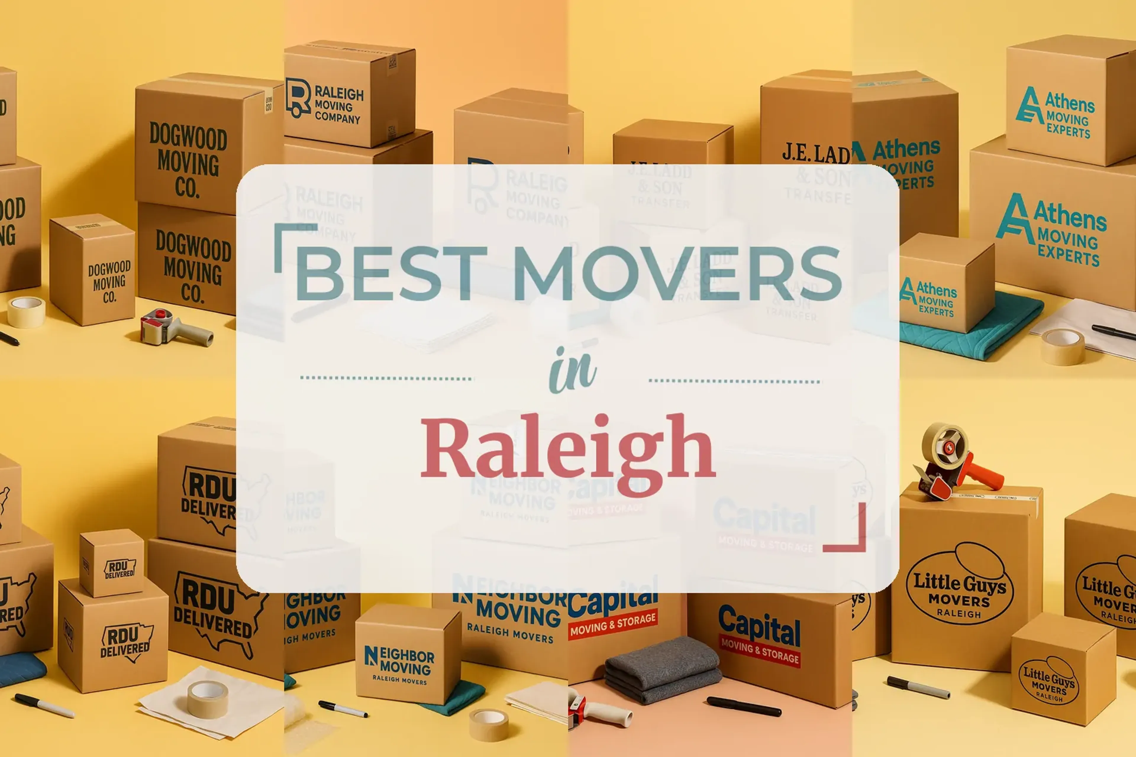 Side-by-side comparison of Raleigh moving companies