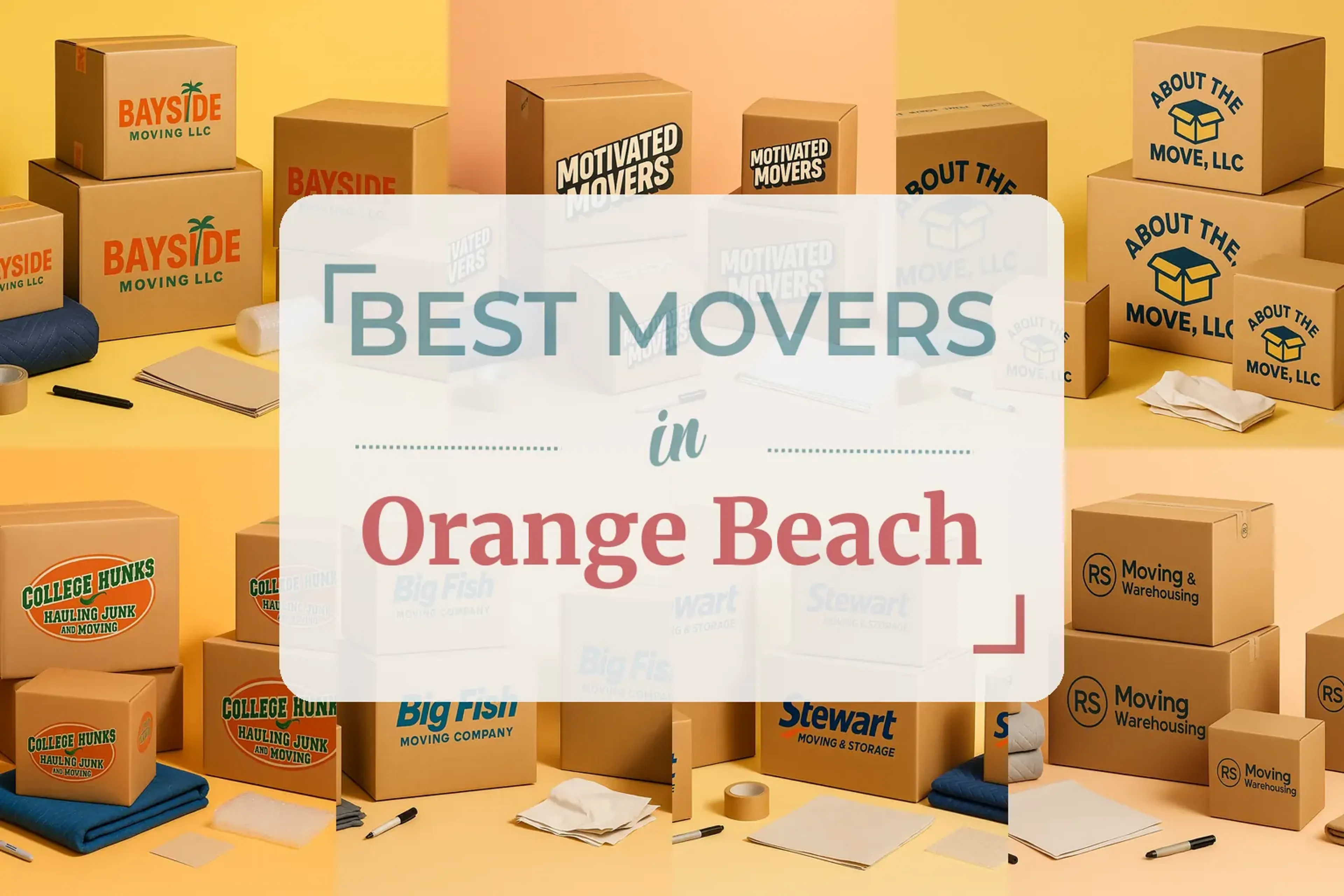 Side-by-side comparison of Orange Beach moving companies