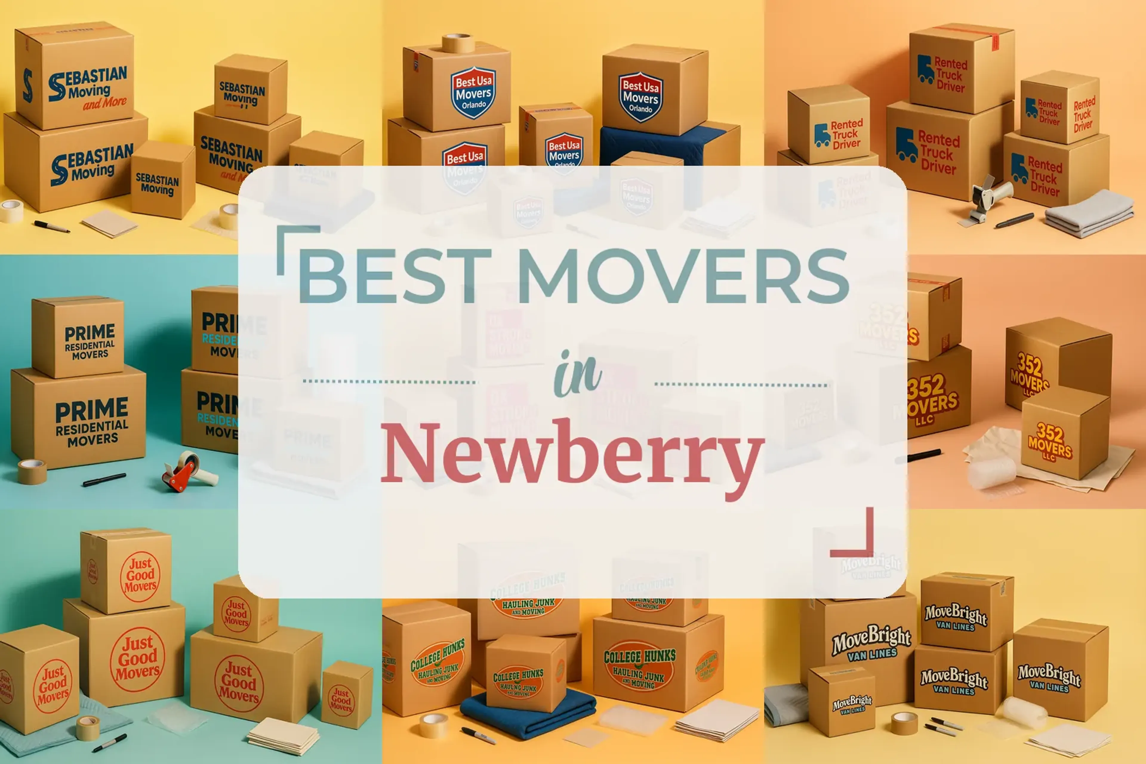 Side-by-side comparison of Newberry moving companies