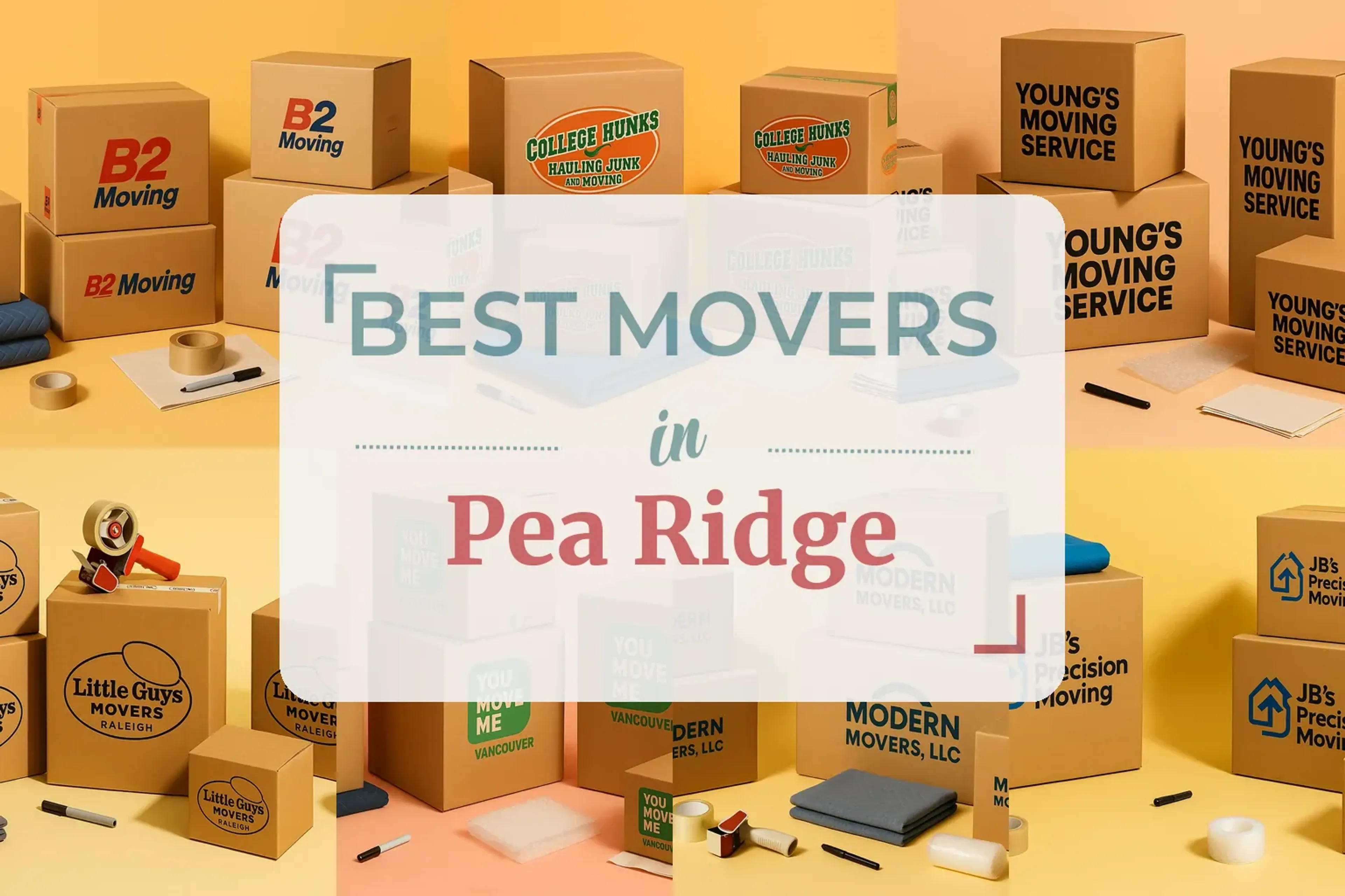Side-by-side comparison of Pea Ridge moving companies