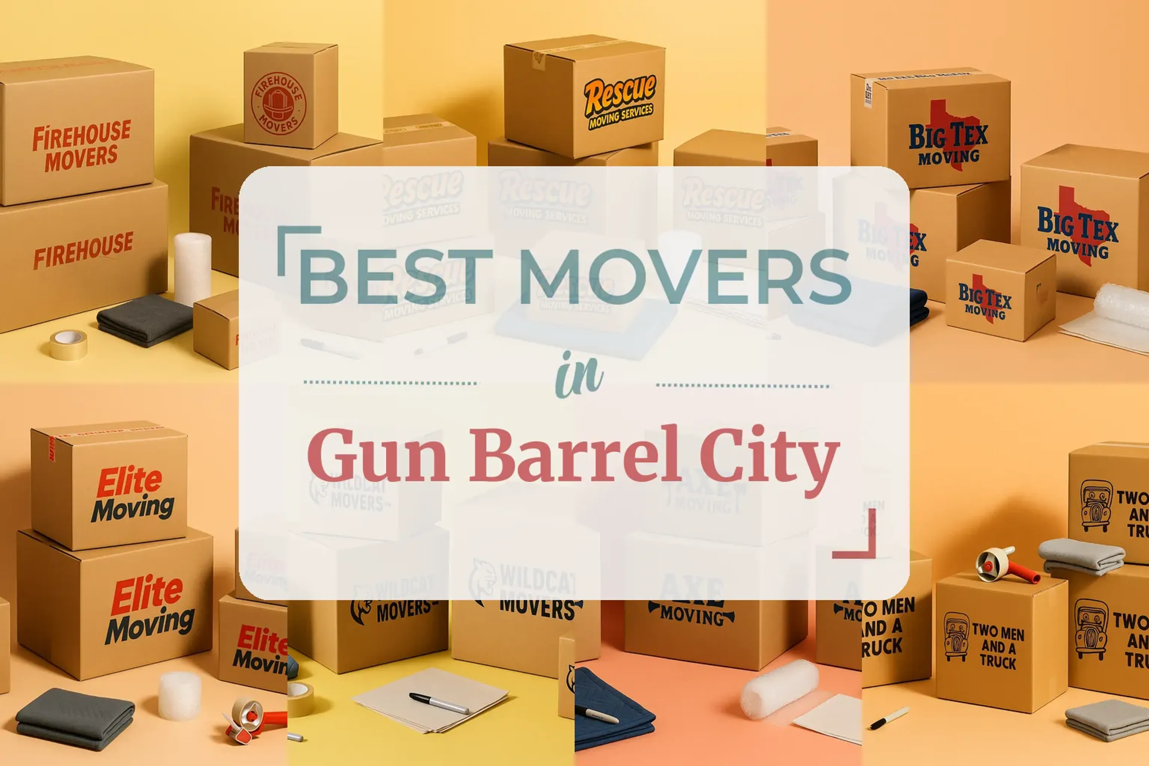 Side-by-side comparison of Gun Barrel City moving companies