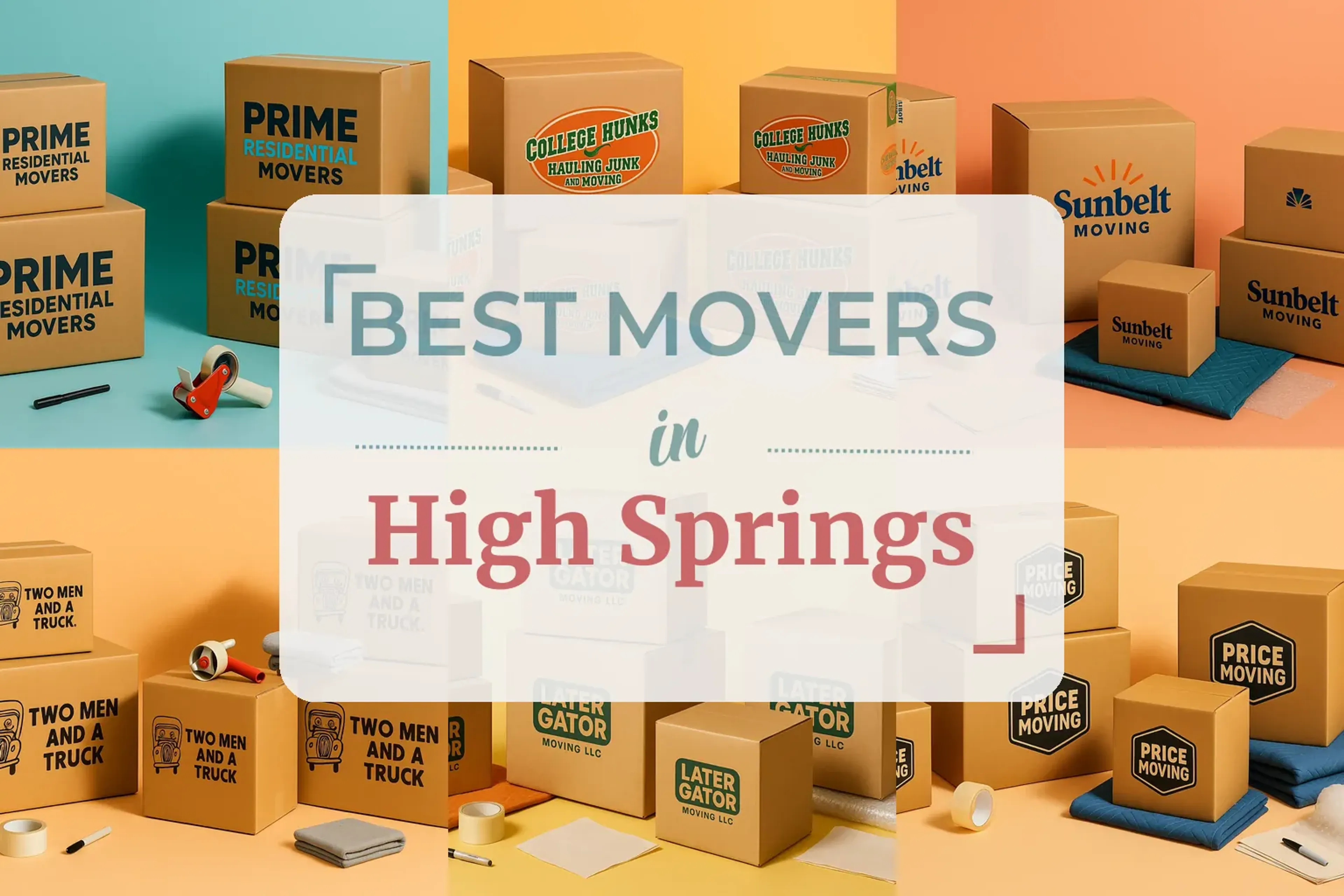 Side-by-side comparison of High Springs moving companies