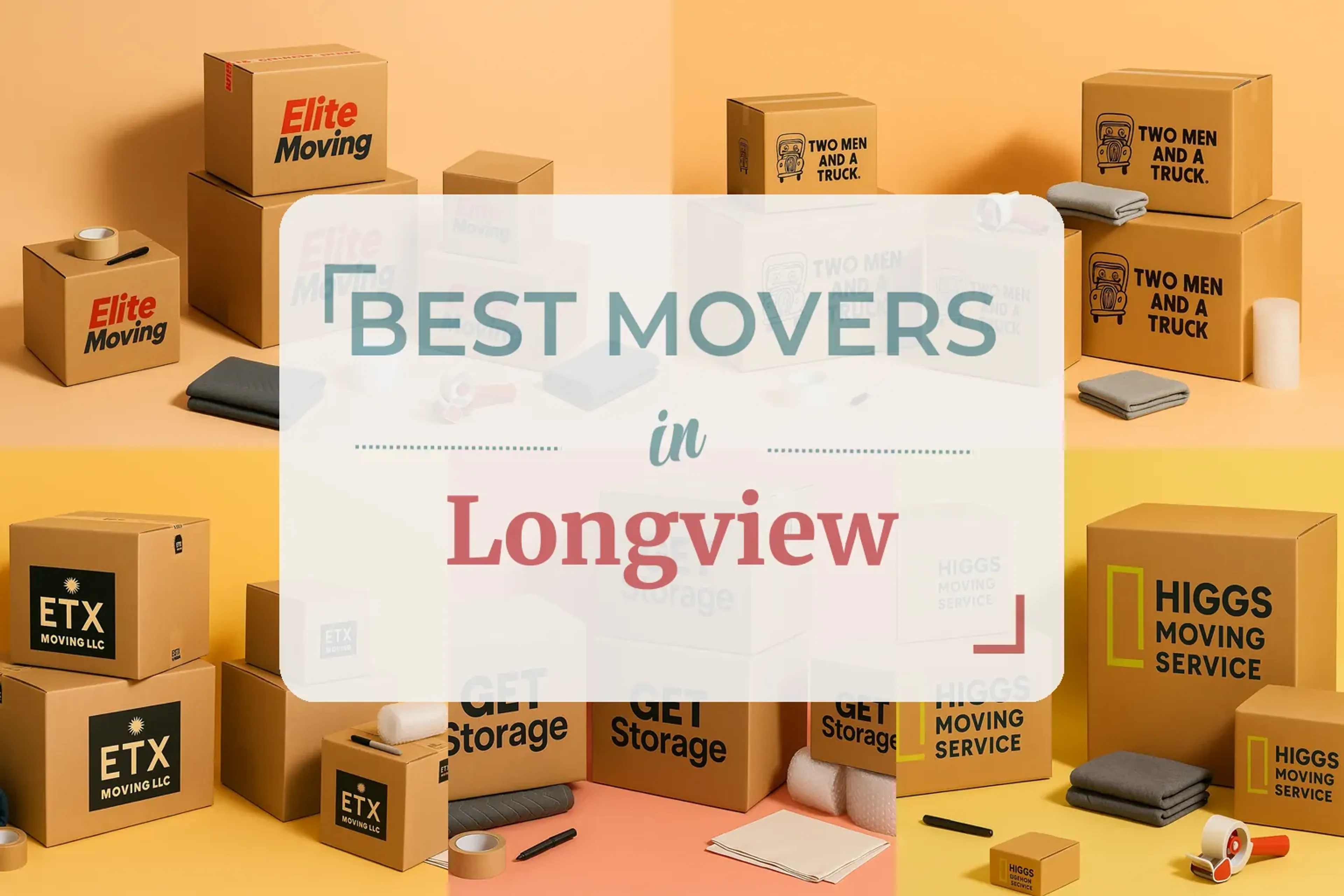 Side-by-side comparison of Longview moving companies