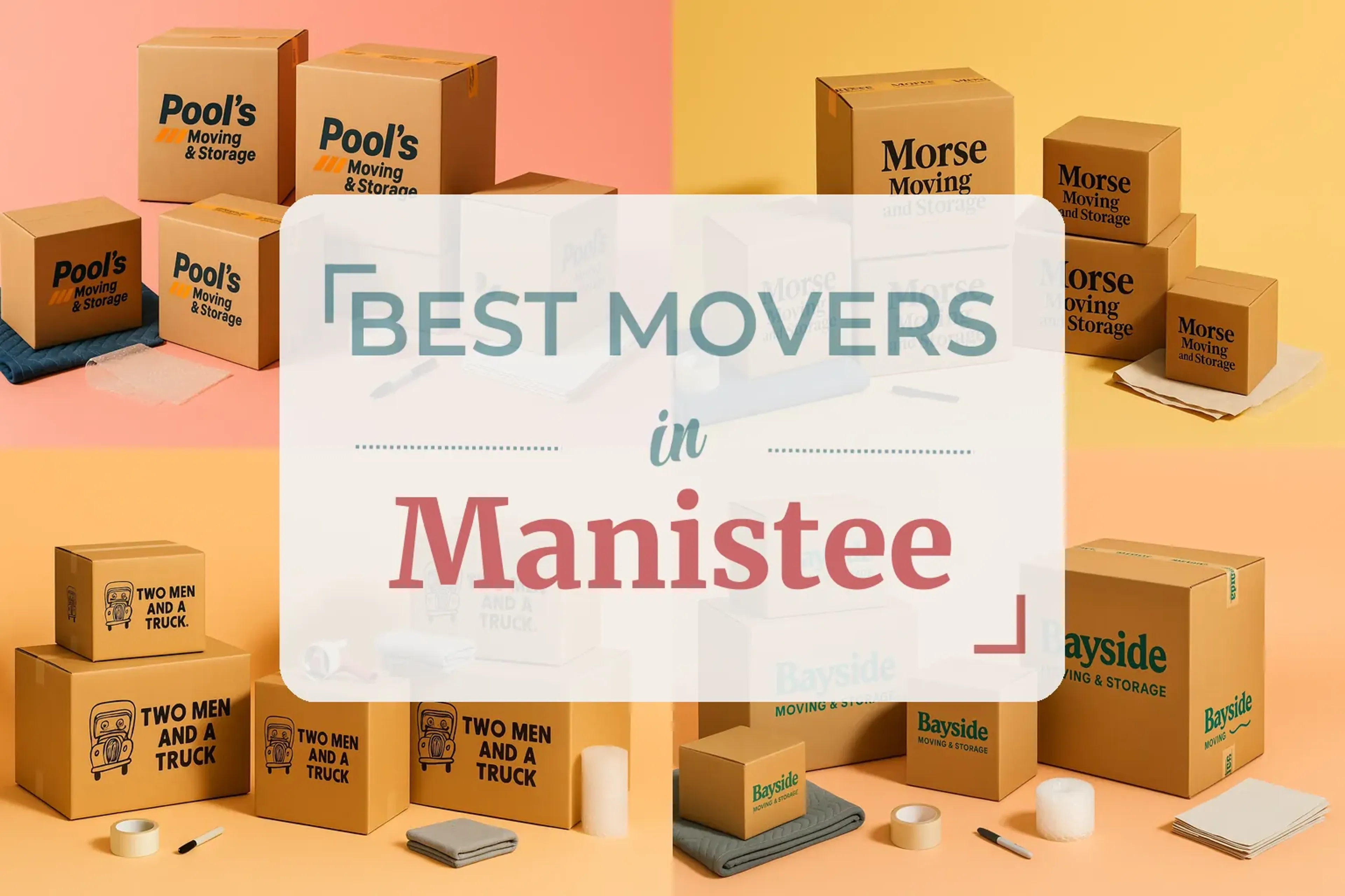 Side-by-side comparison of Manistee moving companies
