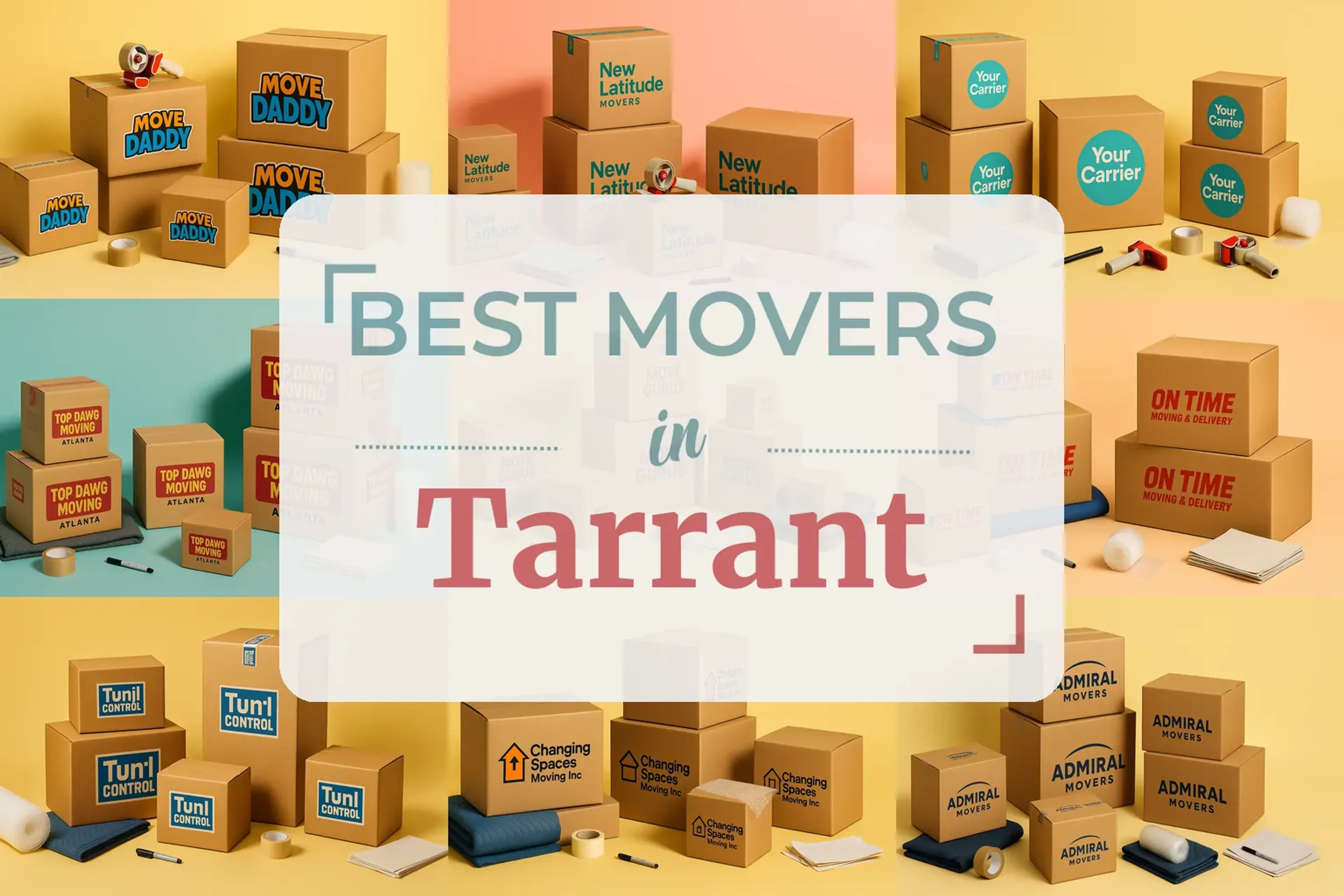Side-by-side comparison of Tarrant moving companies