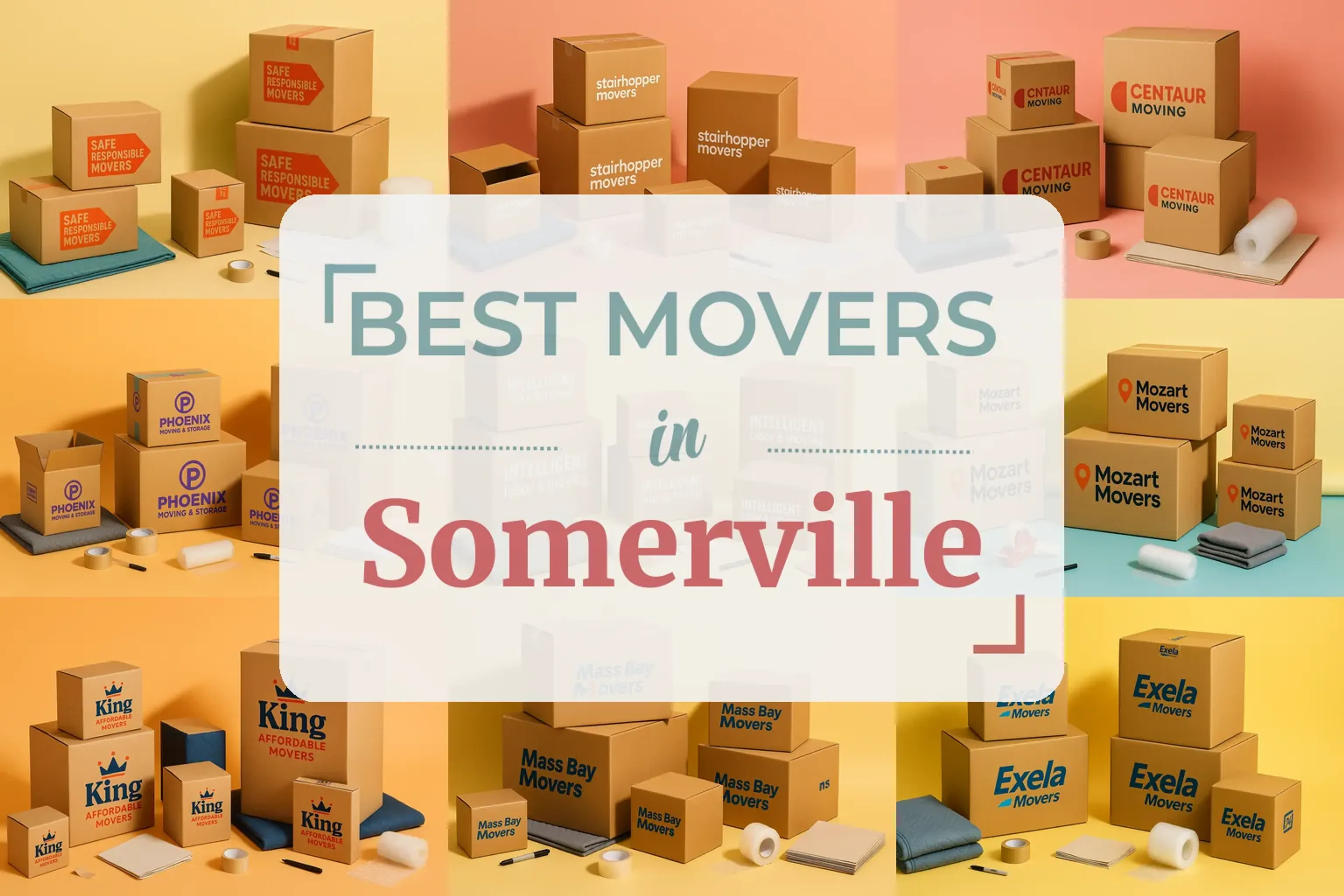 Side-by-side comparison of Somerville moving companies