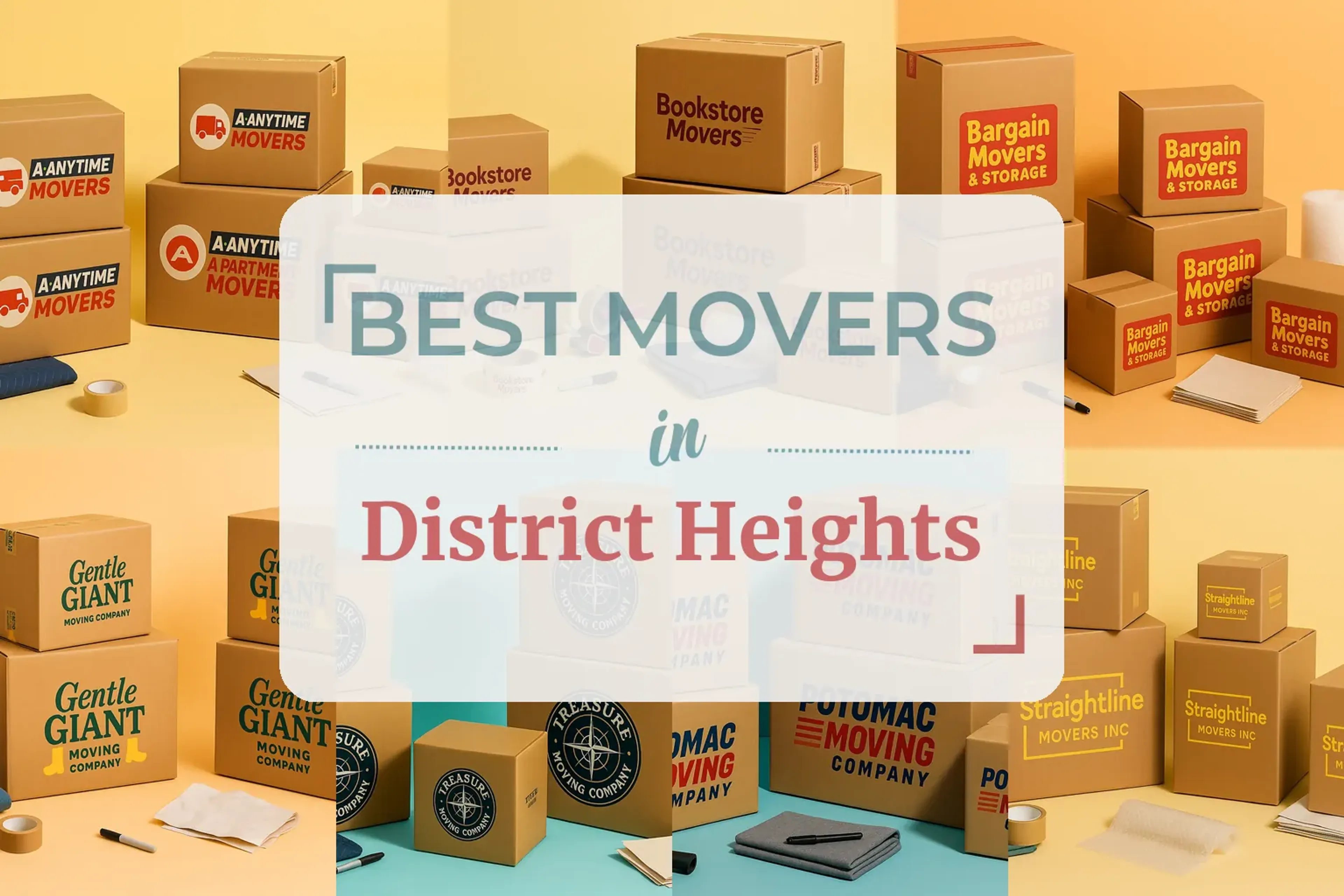 Side-by-side comparison of District Heights moving companies