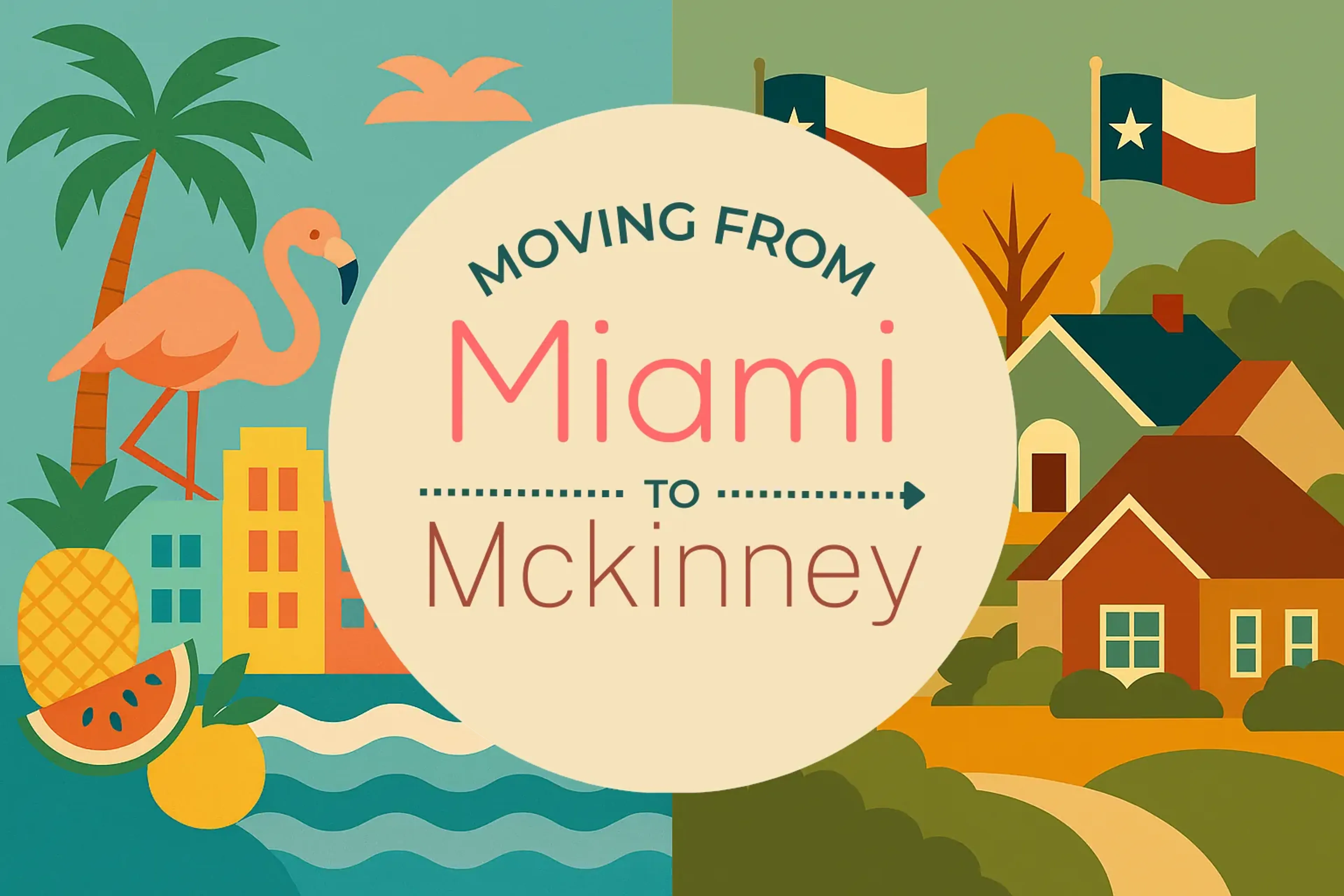 Side-by-side comparison of Miami to Mckinney moving companies