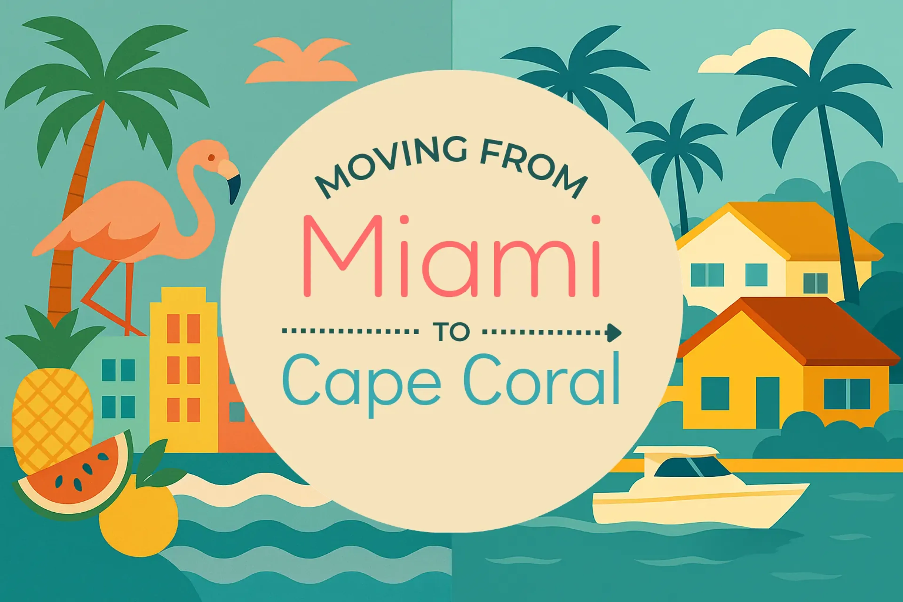 Side-by-side comparison of Miami to Cape Coral moving companies