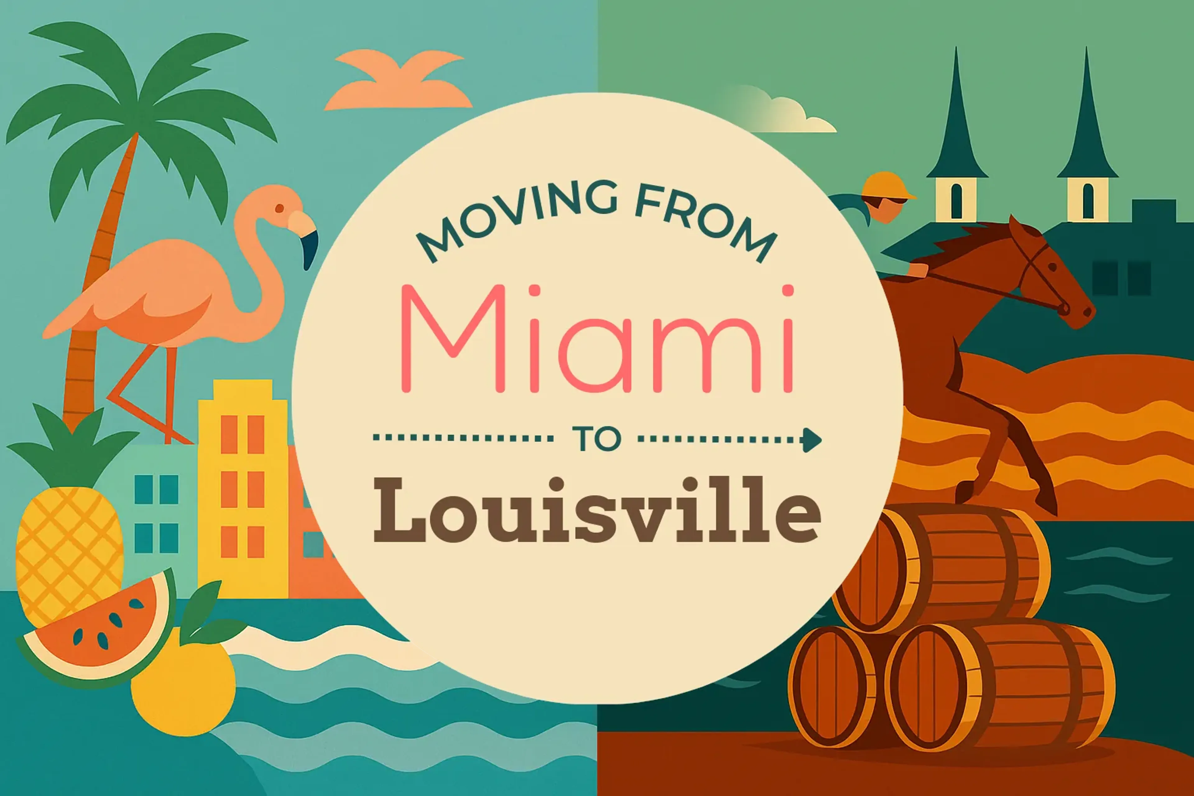 Side-by-side comparison of Miami to Louisville moving companies
