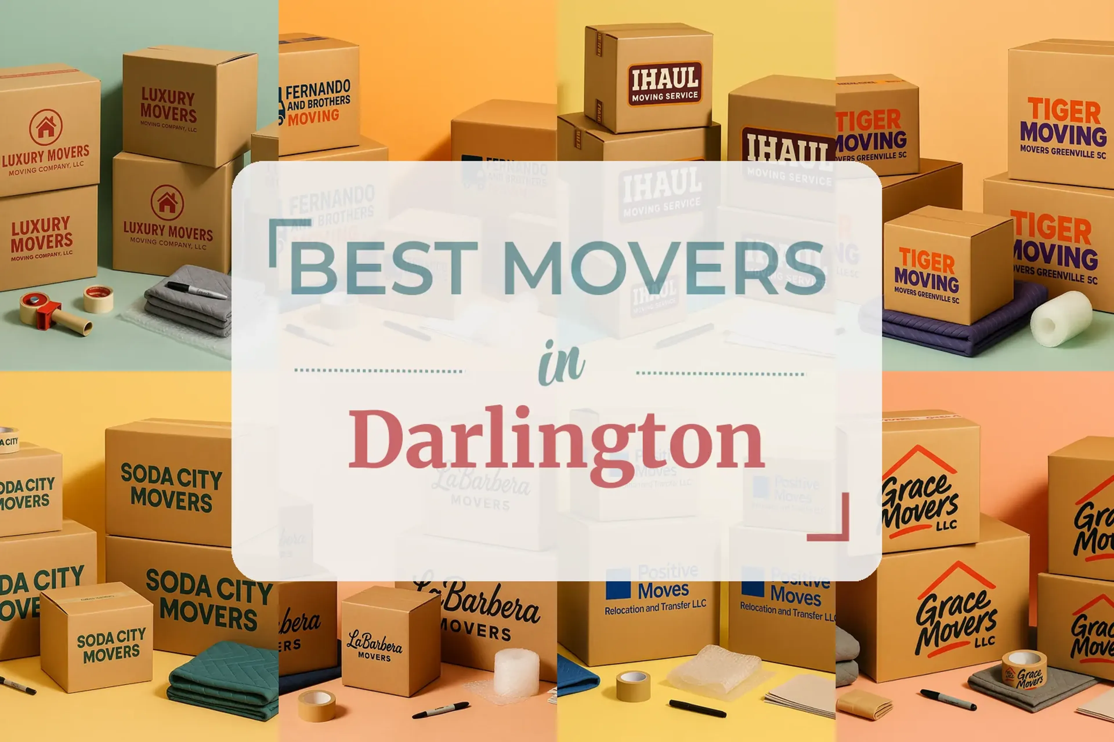 Side-by-side comparison of Darlington moving companies