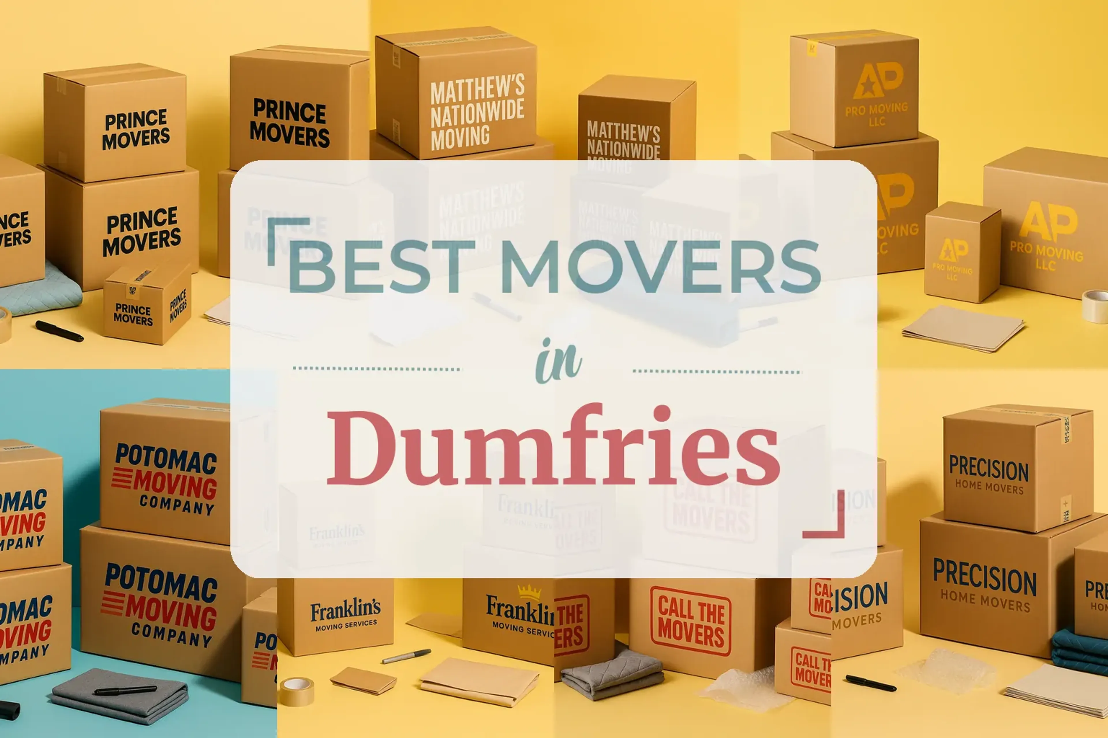 Side-by-side comparison of Dumfries moving companies