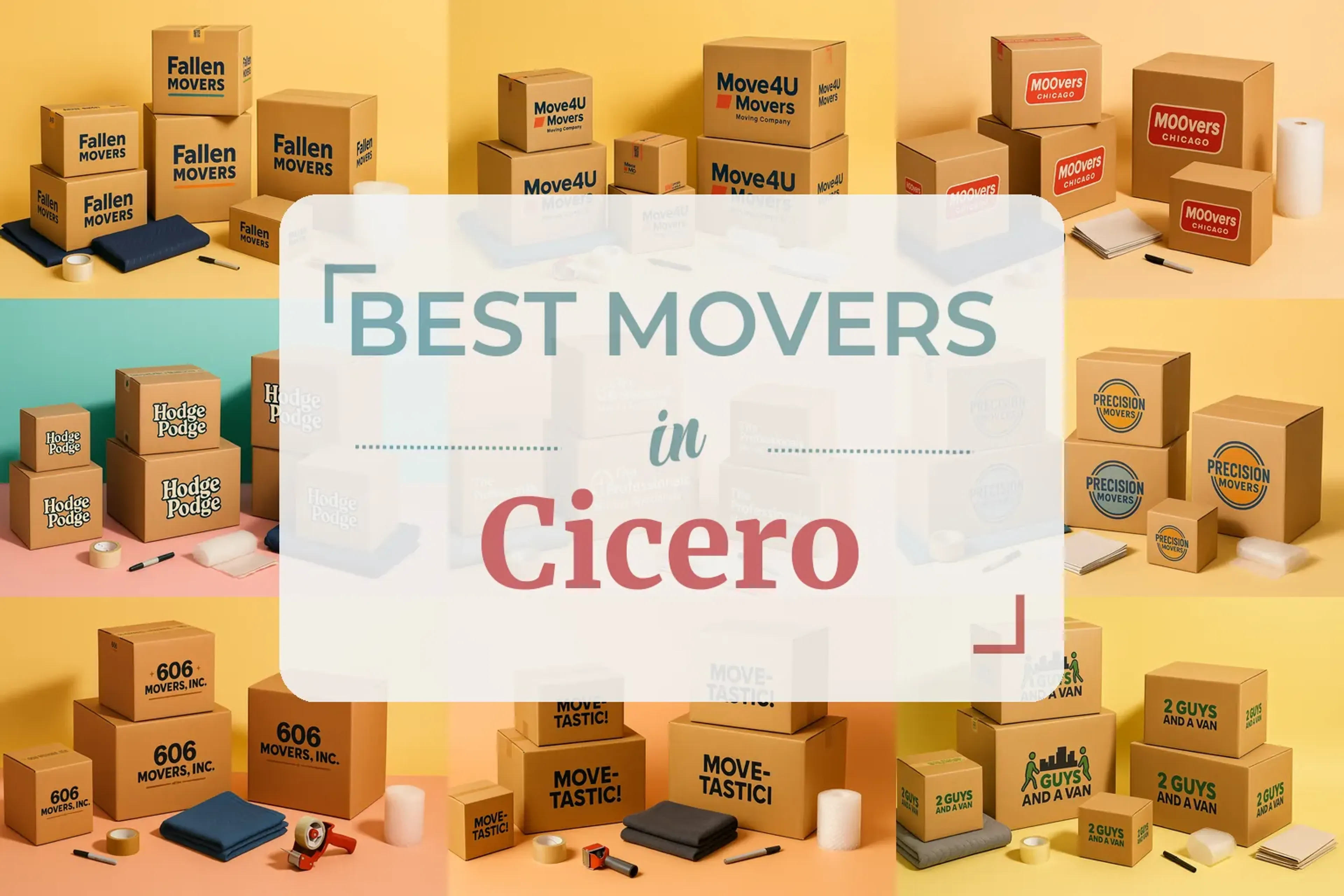 Side-by-side comparison of Cicero moving companies