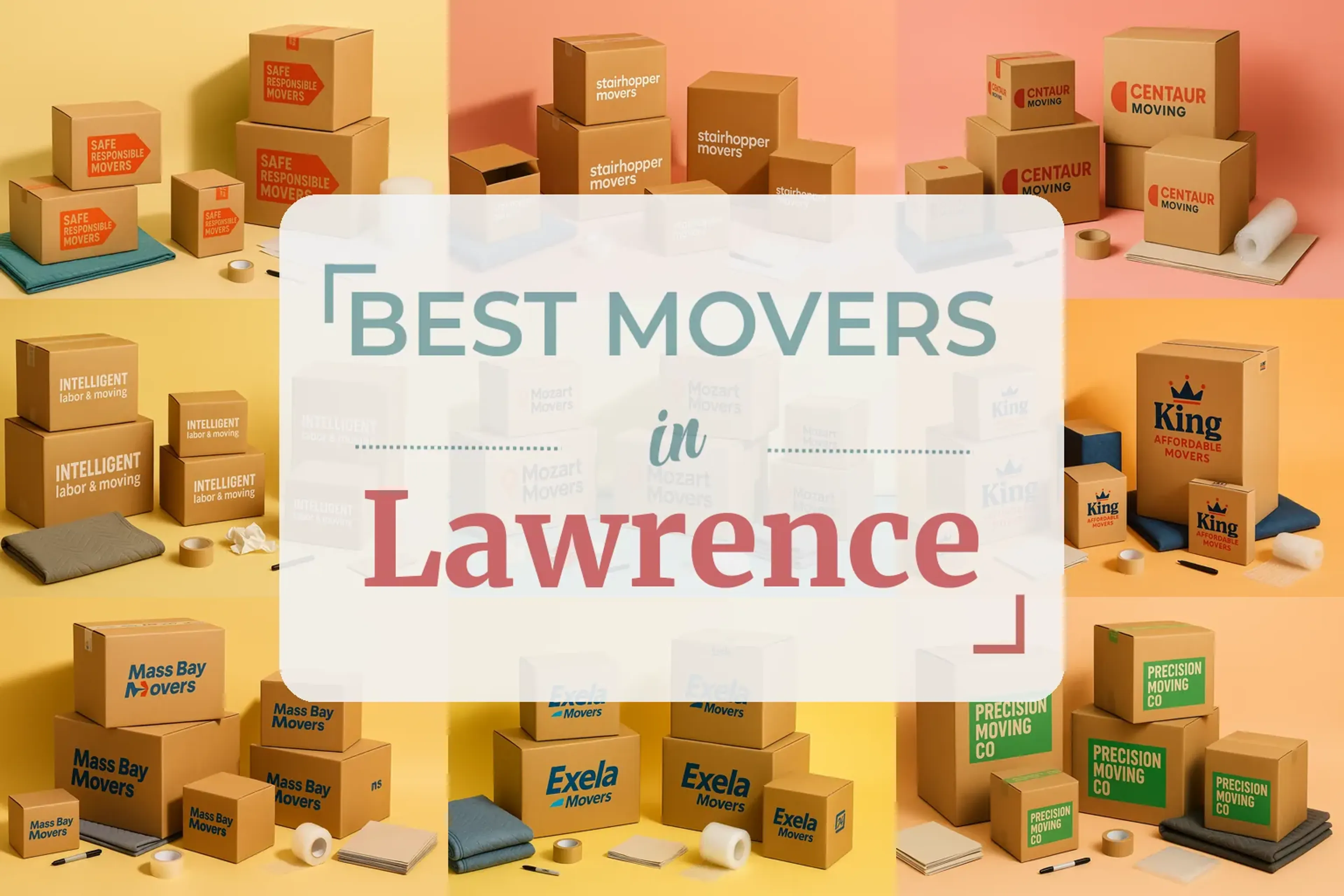 Side-by-side comparison of Lawrence moving companies