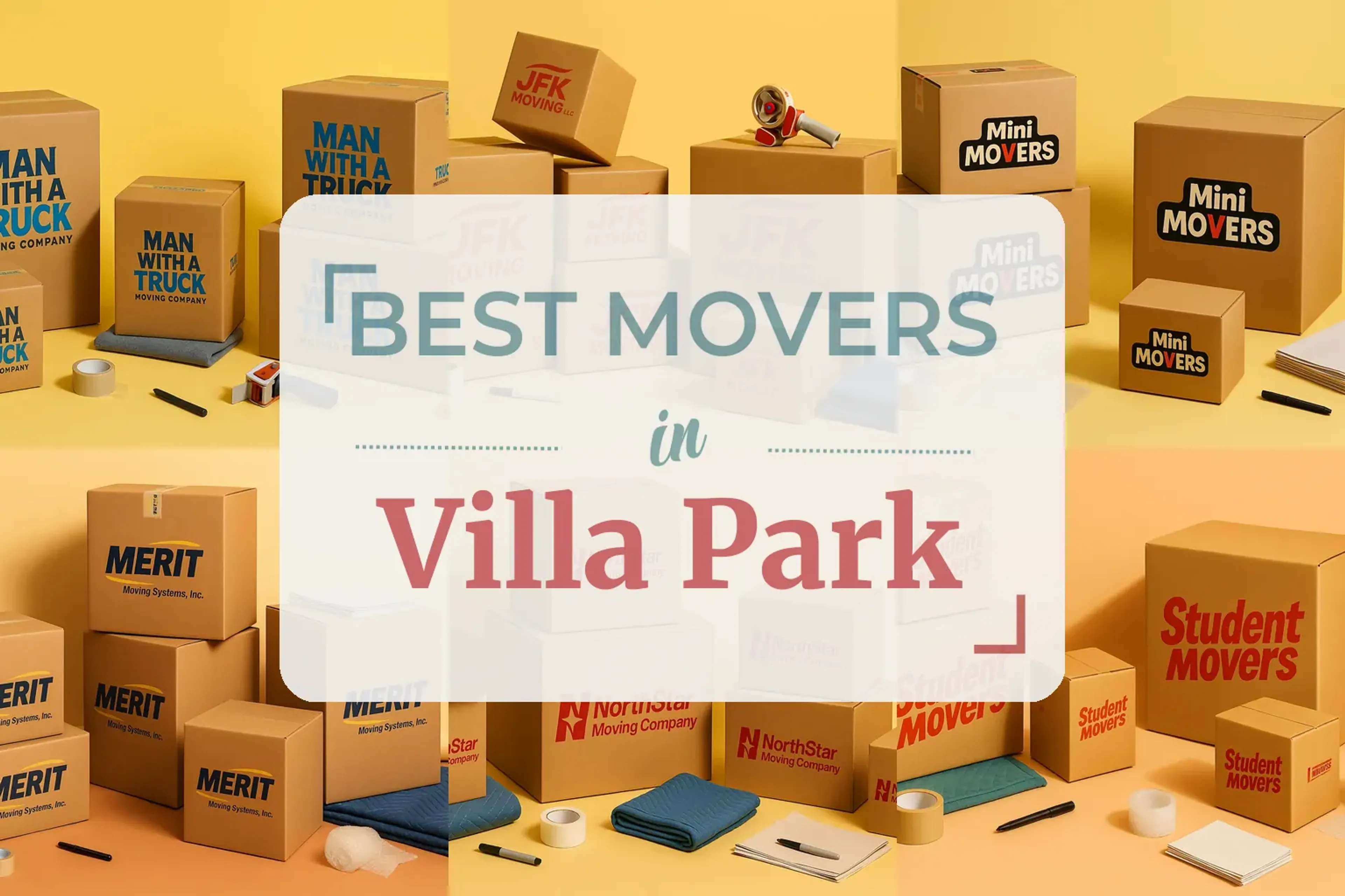 Side-by-side comparison of Villa Park moving companies
