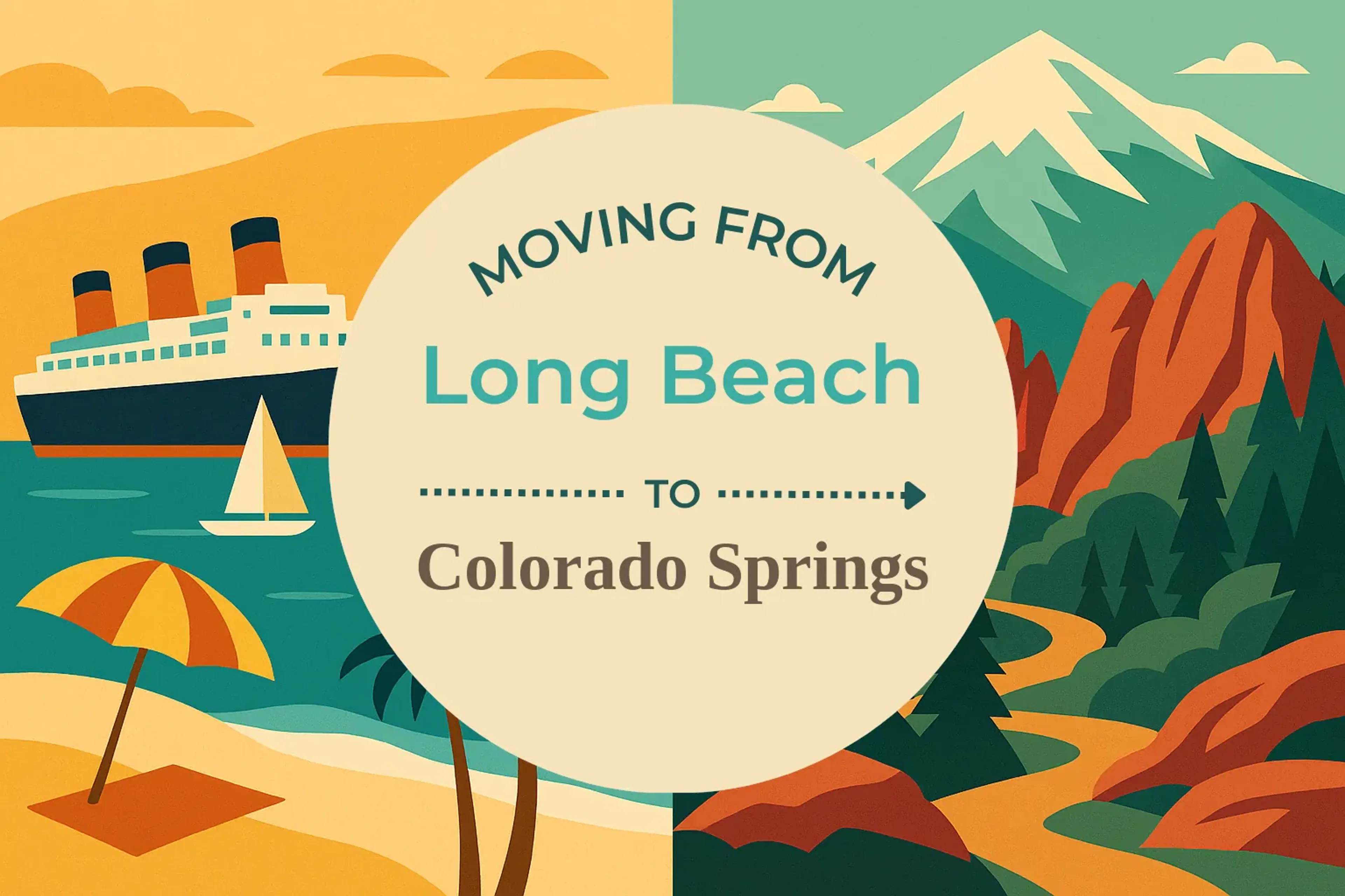 Side-by-side comparison of Long Beach to Colorado Springs moving companies