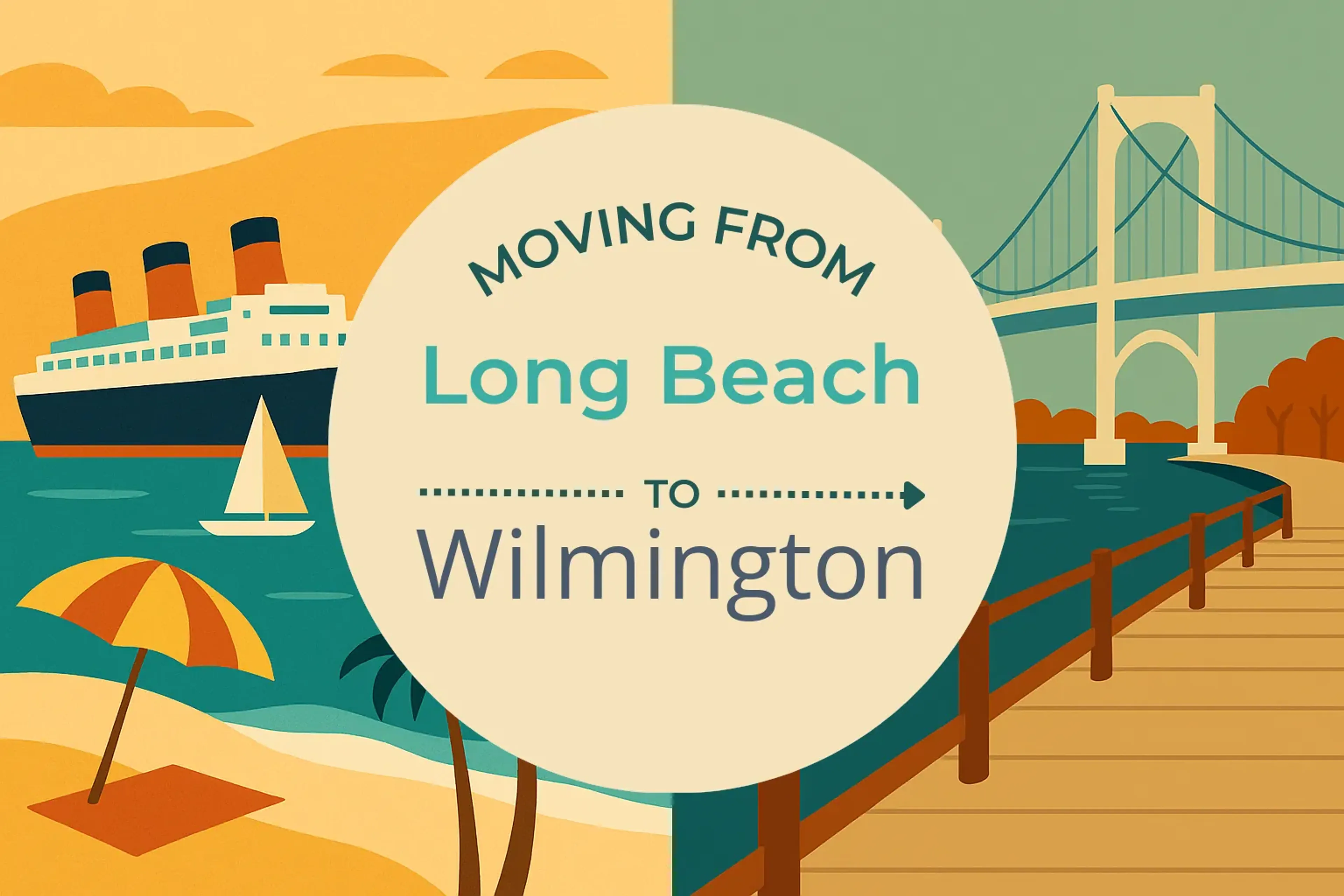 Side-by-side comparison of Long Beach to Wilmington moving companies